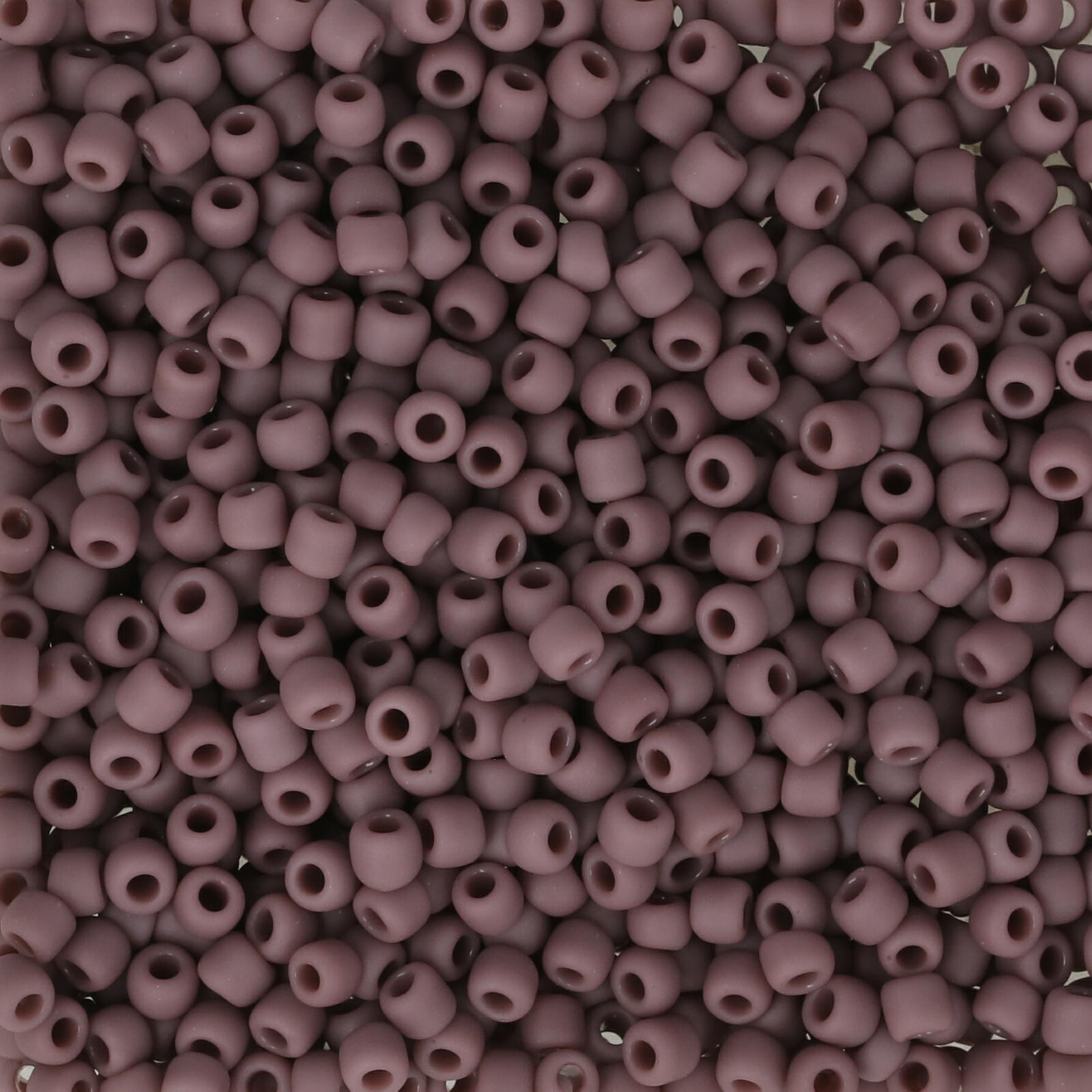 rocaille toho seed beads 11/0 - opaque frosted lavender (52f) | 10gr