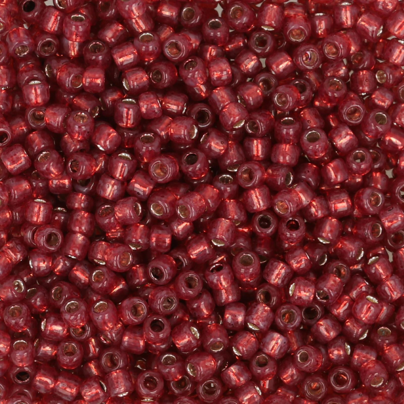 saatperlen toho 11/0 silver-lined milky pomegranate (2113) | 10gr