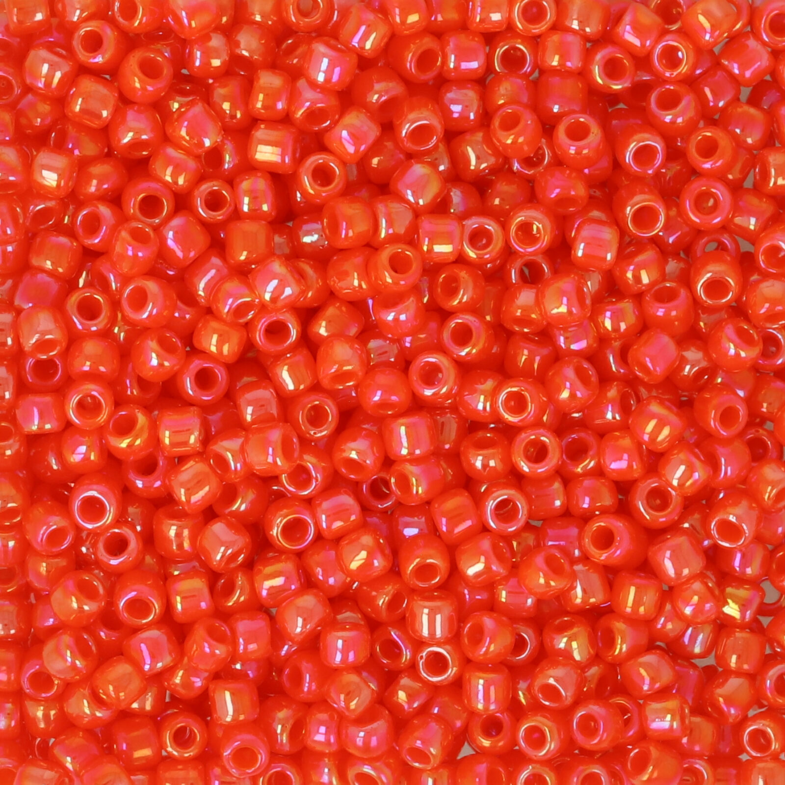 rocaille toho seed beads 11/0 - opaque rainbow pumpkin (410) | 10gr