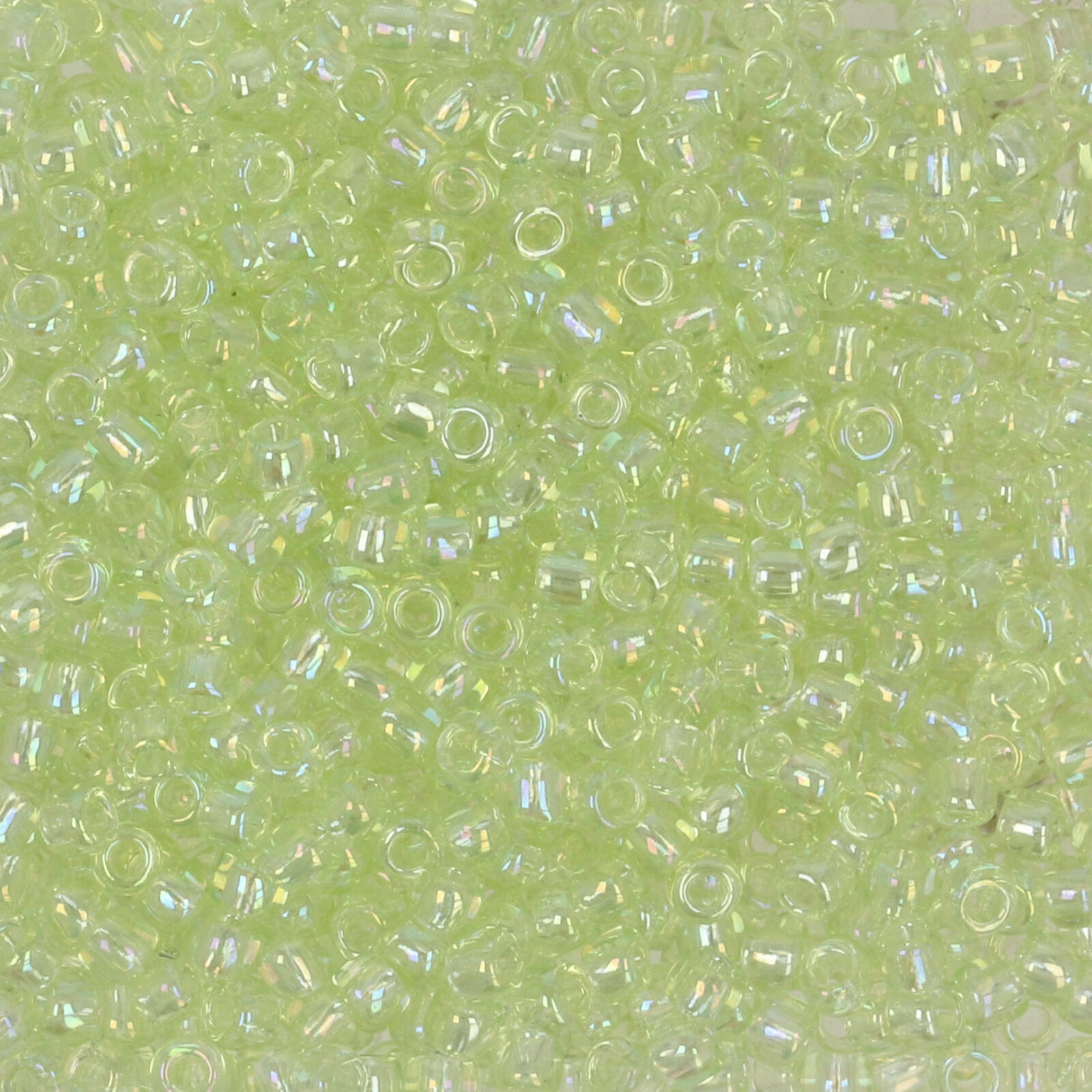 rocaille toho seed beads 11/0 dyed rainbow lemon mist (173) | 10gr