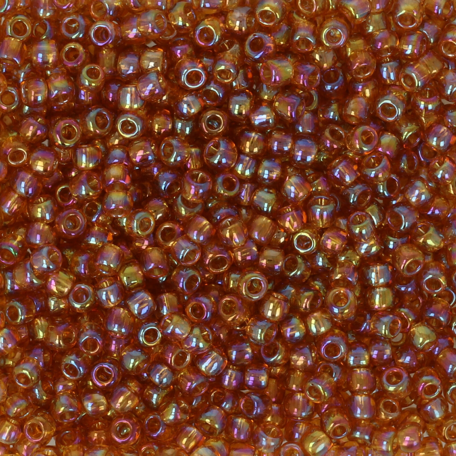 saatperlen toho 11/0 transparent rainbow topaz (162c) | 10gr