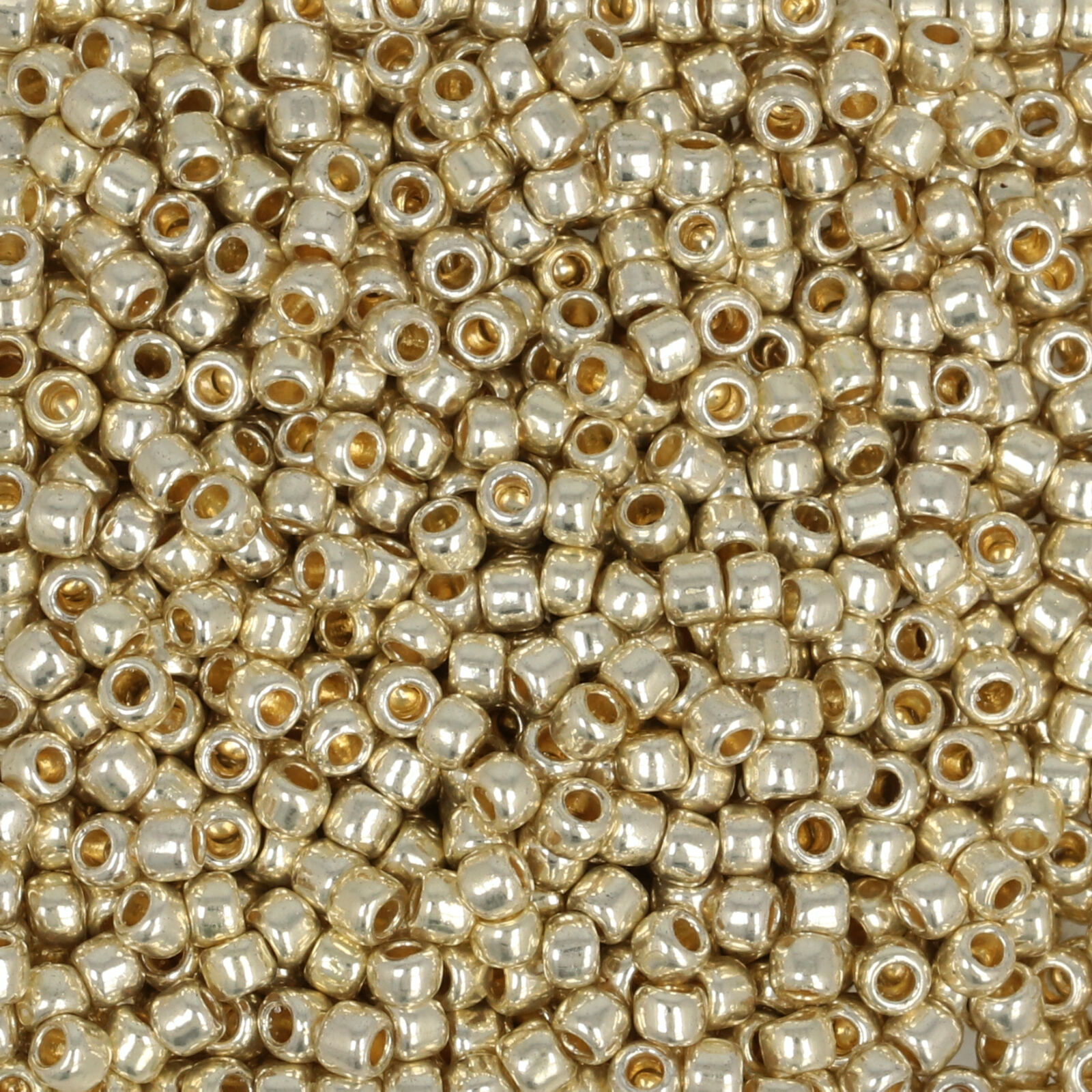 rocaille toho seed beads 11/0 - permanent finish galvanized aluminum (pf558) | 10gr