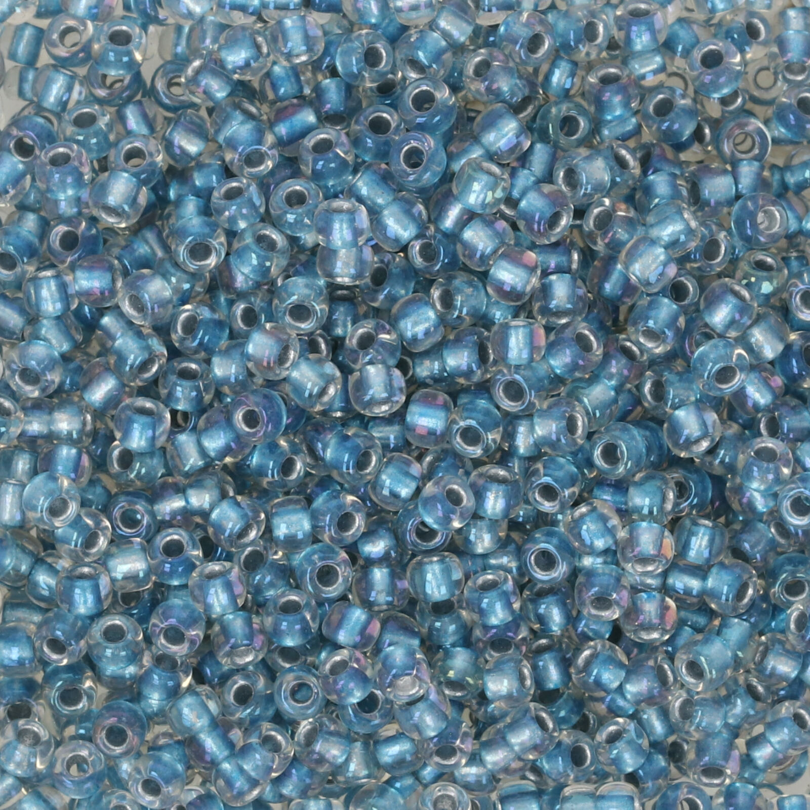 saatperlen toho 11/0 inside color rainbow crystal/light capri (263) | 10gr