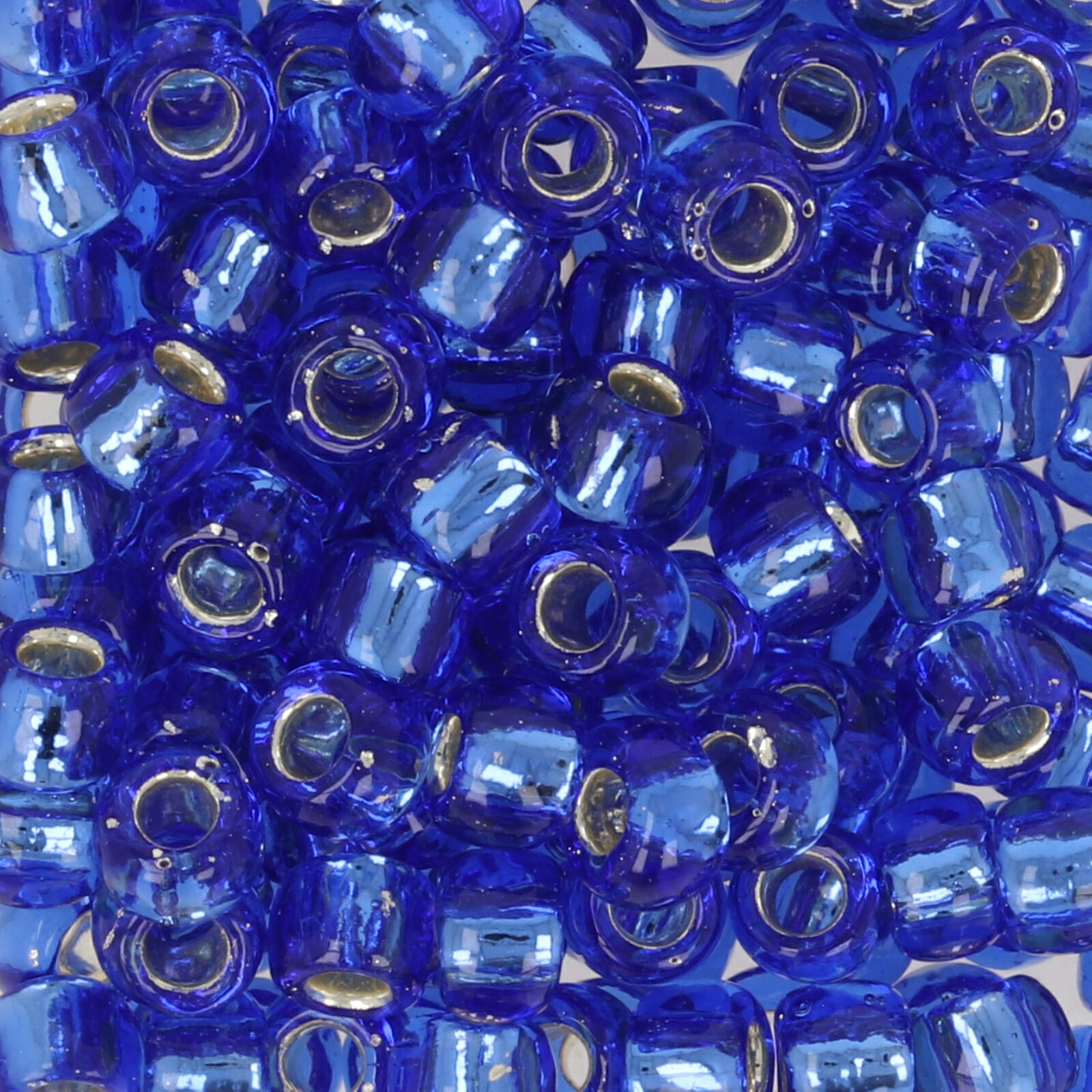 saatperlen toho 6/0 silver-lined sapphire (35) | 10gr