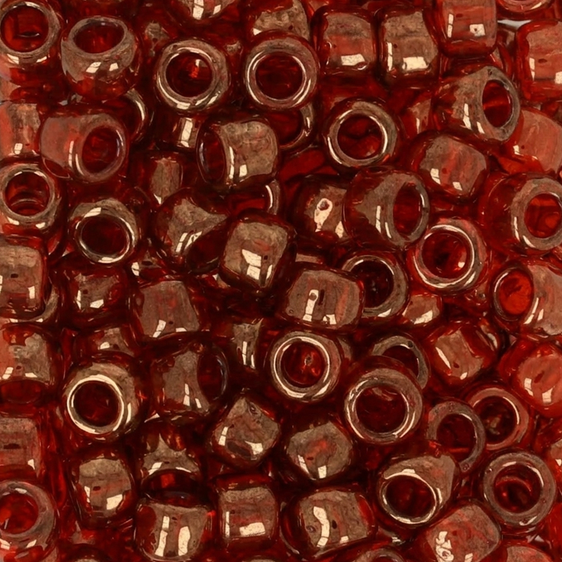 rocaille toho seed beads 6/0 - african sunset gold luster (329) | 10gr