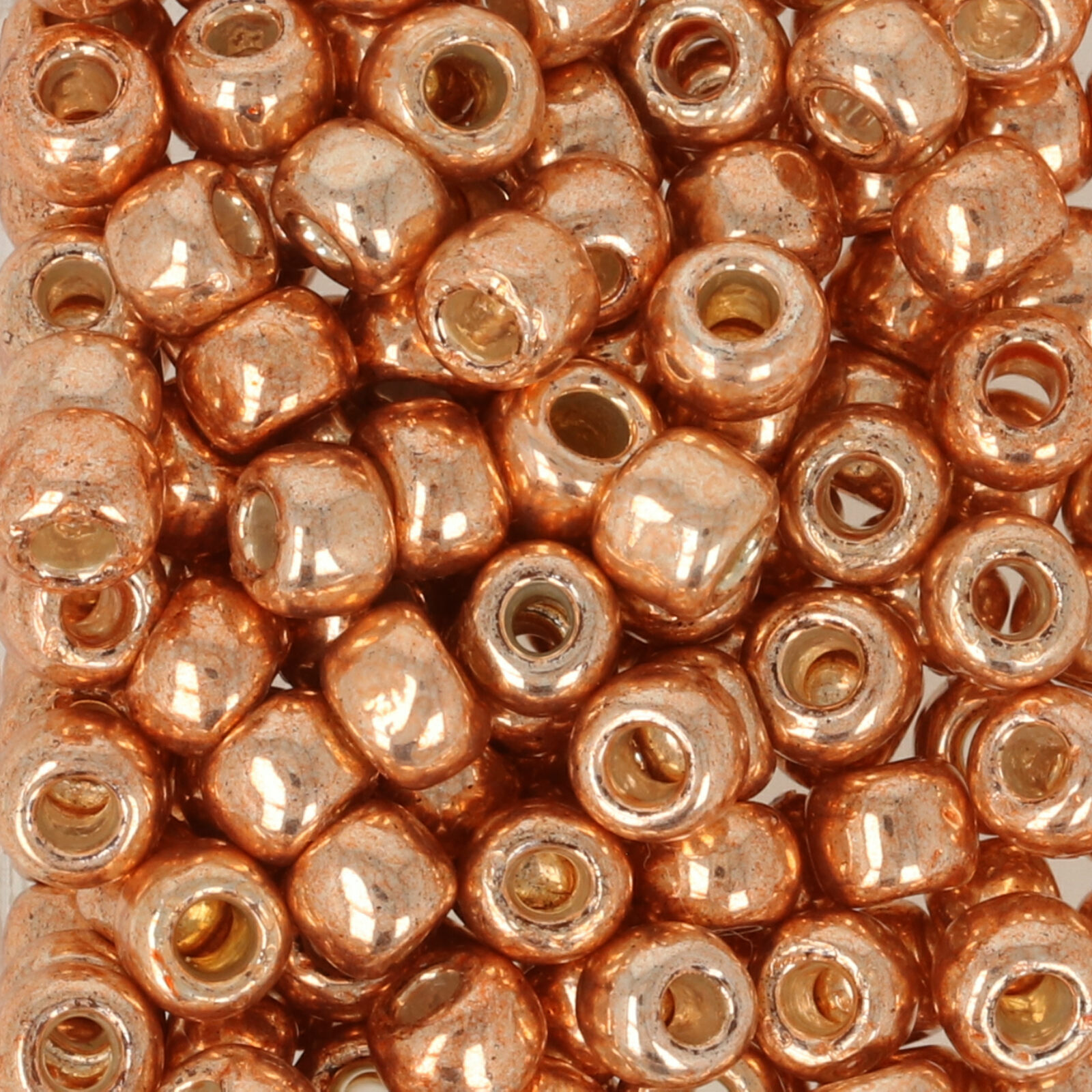 saatperlen toho 6/0 permanent finish galvanized rose gold (pf551) | 10gr