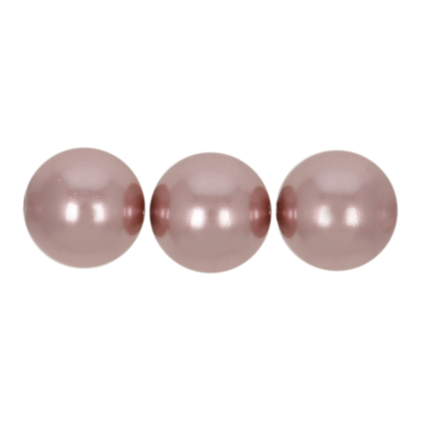 round pearl (5810) vintage rose 8mm | 10pc