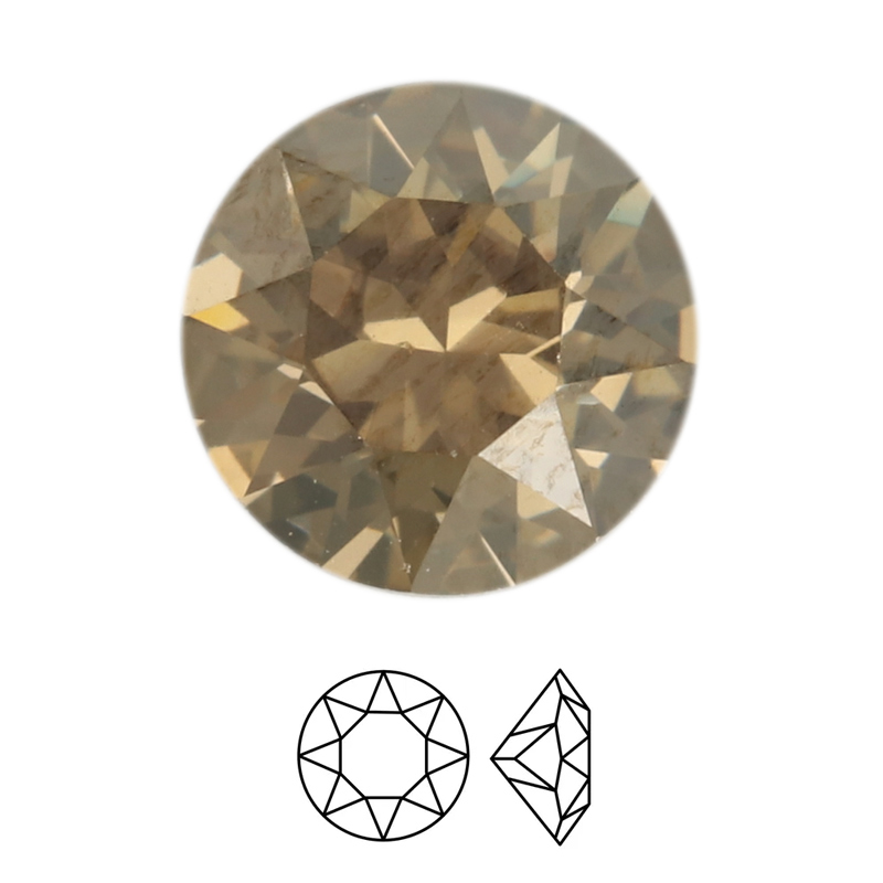 chaton (1088) crystal bronze ss39 (8,16-8,41mm) | 4st