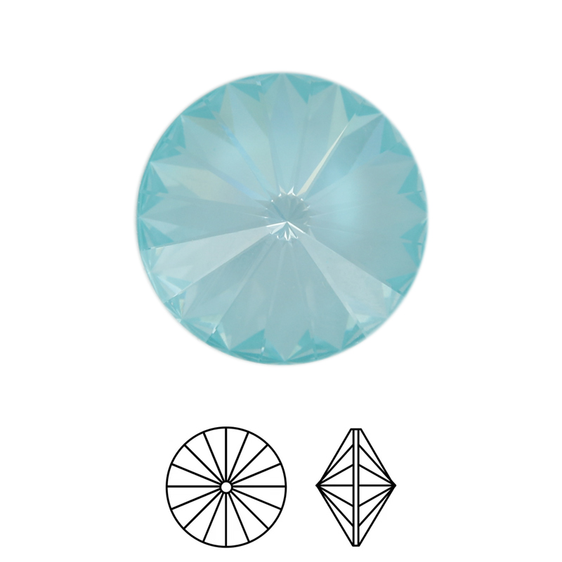 rivoli (1122) paradise blue lux 12mm | 2pc