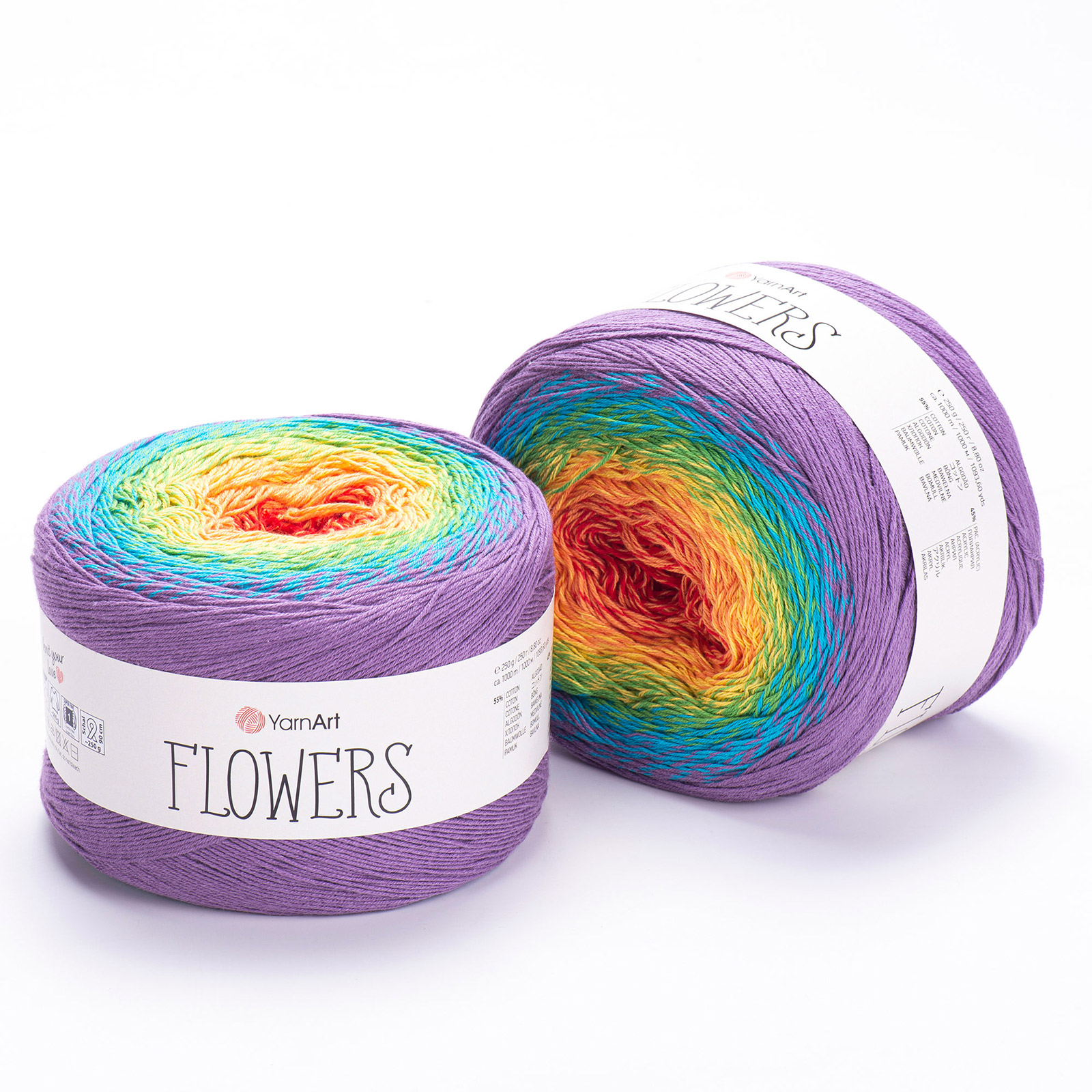 yarnart flowers - unicorn (277) - 250gr (1000mt) | 1pc