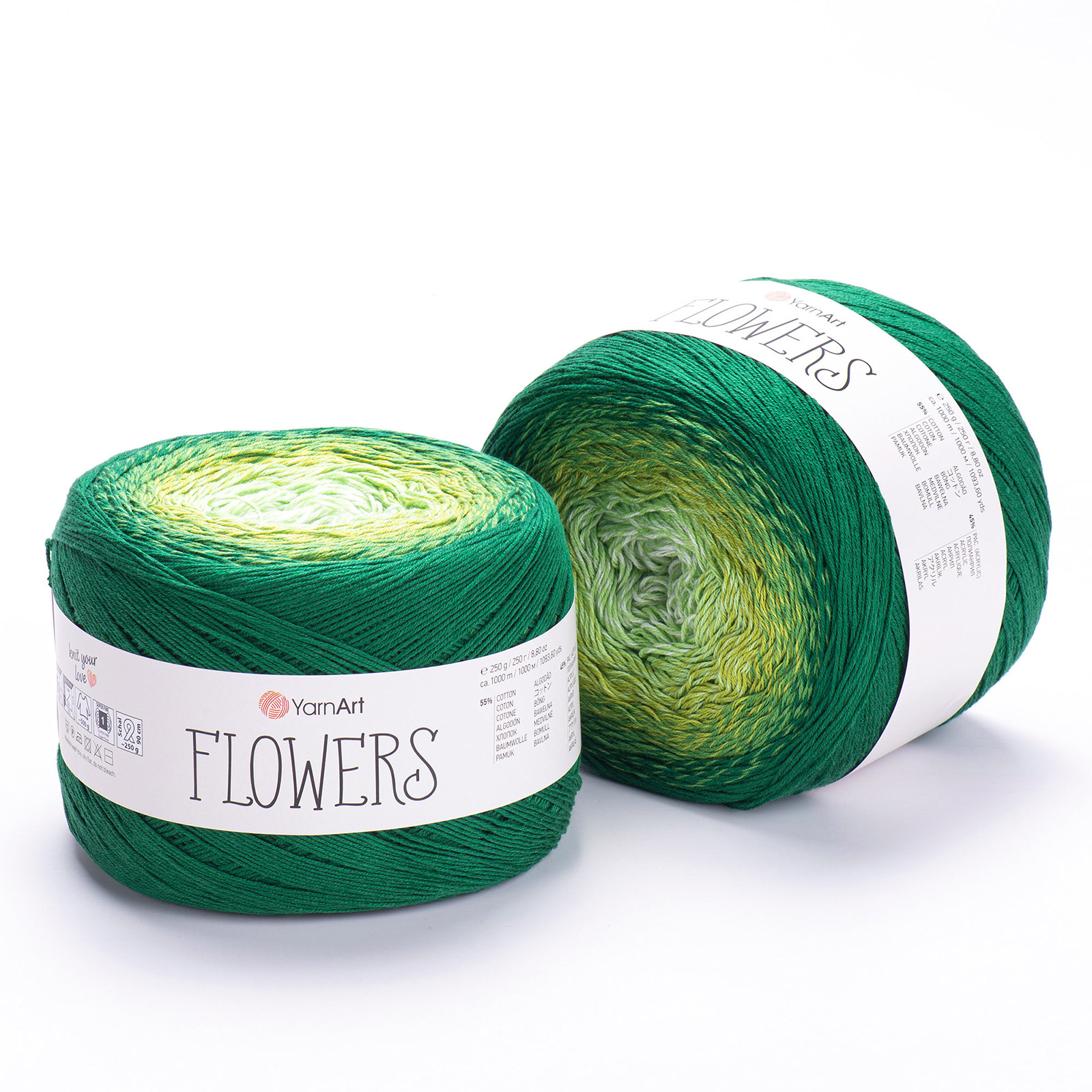 yarnart flowers - hope (283) - 250gr (1000mt) | 1pc