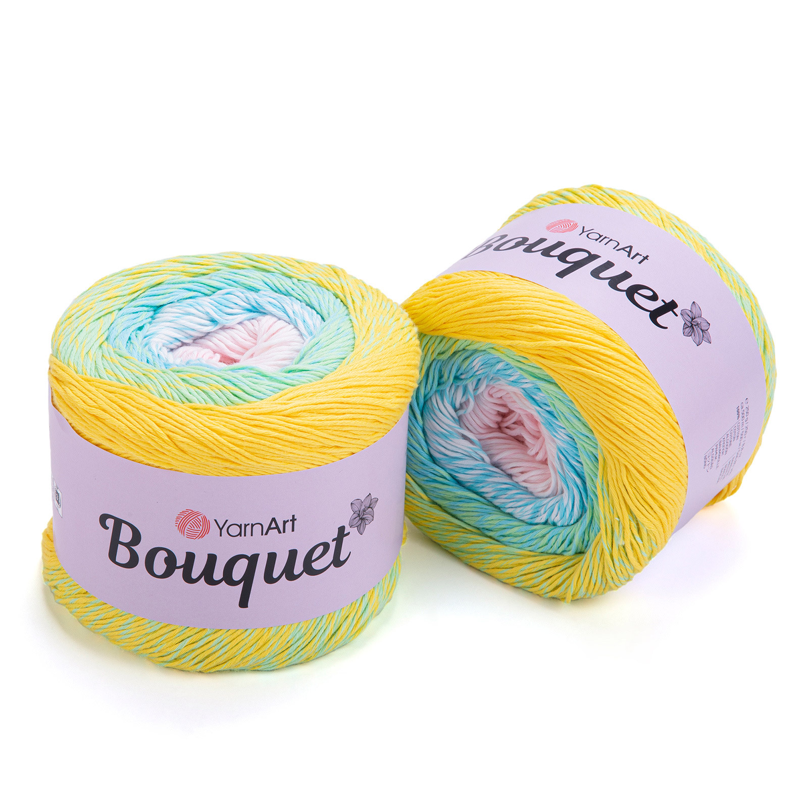 yarnart bouquet multicolor - sunrise (703) - 250gr (500mt) | 1pc
