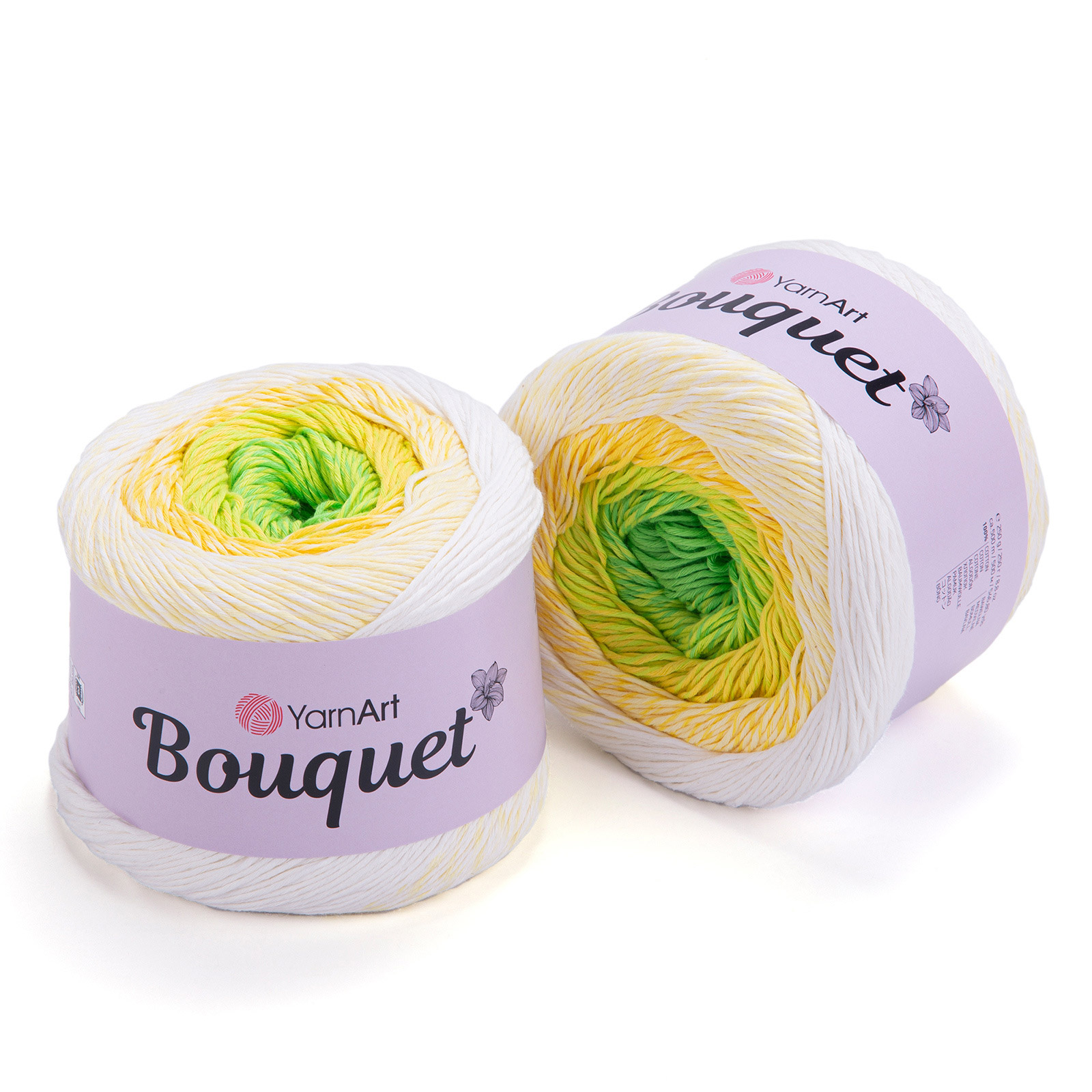 yarnart bouquet multicolor - lemonade (705) - 250gr (500mt) | 1pc