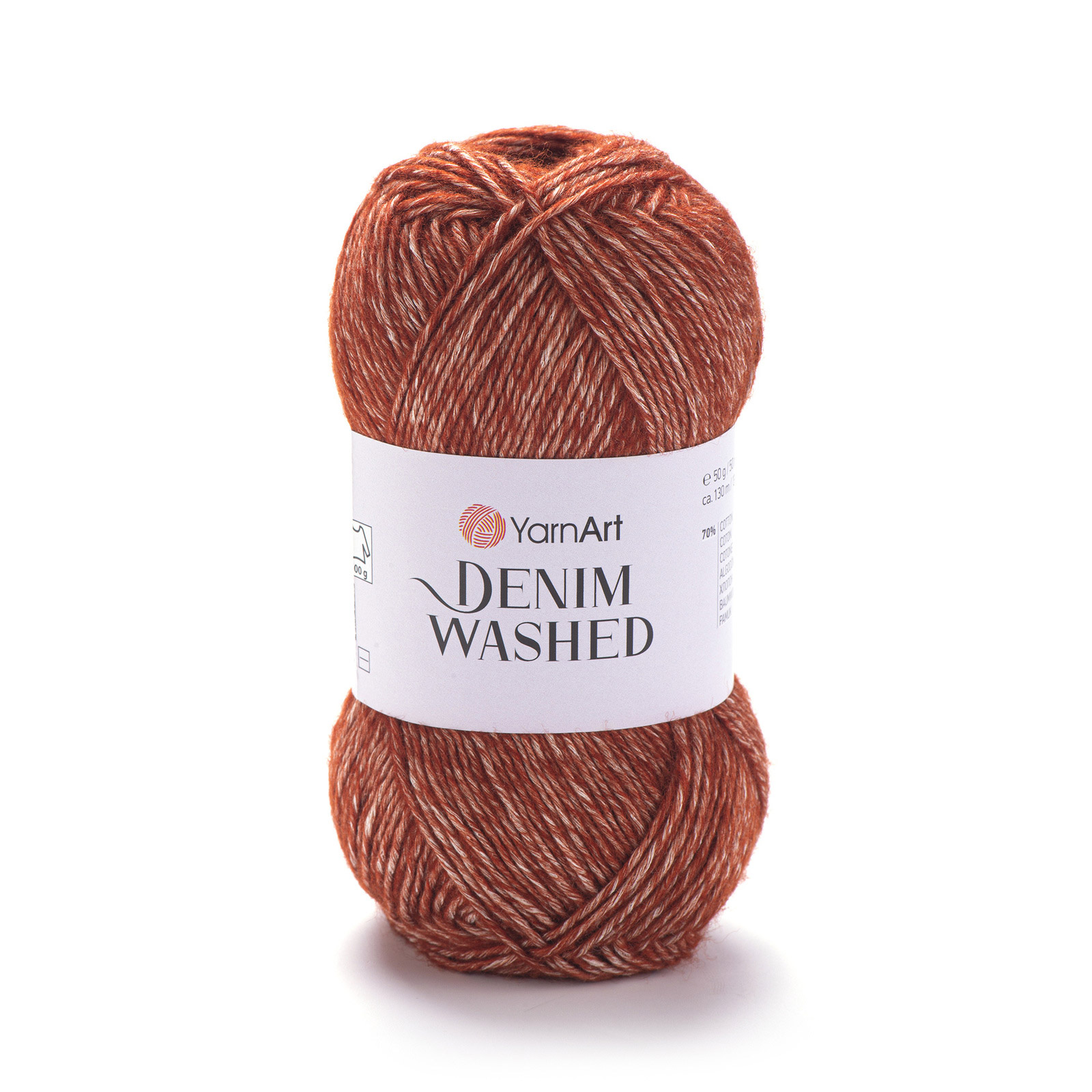 yarnart denim washed - terracotta (915) - 50gr (130mt) | 1pc