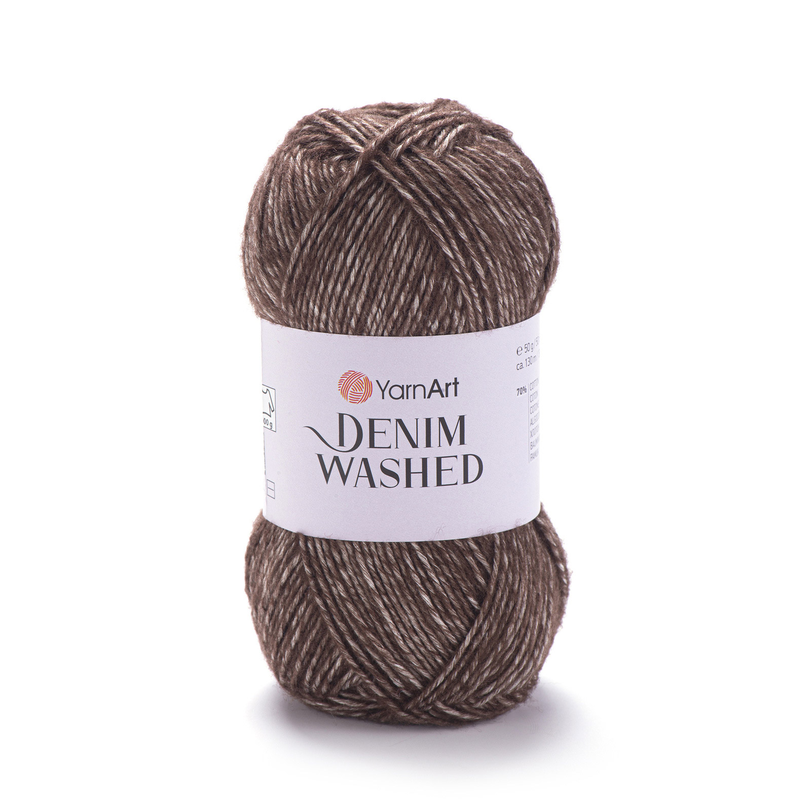 yarnart denim washed - brown (917) - 50gr (130mt) | 1pc