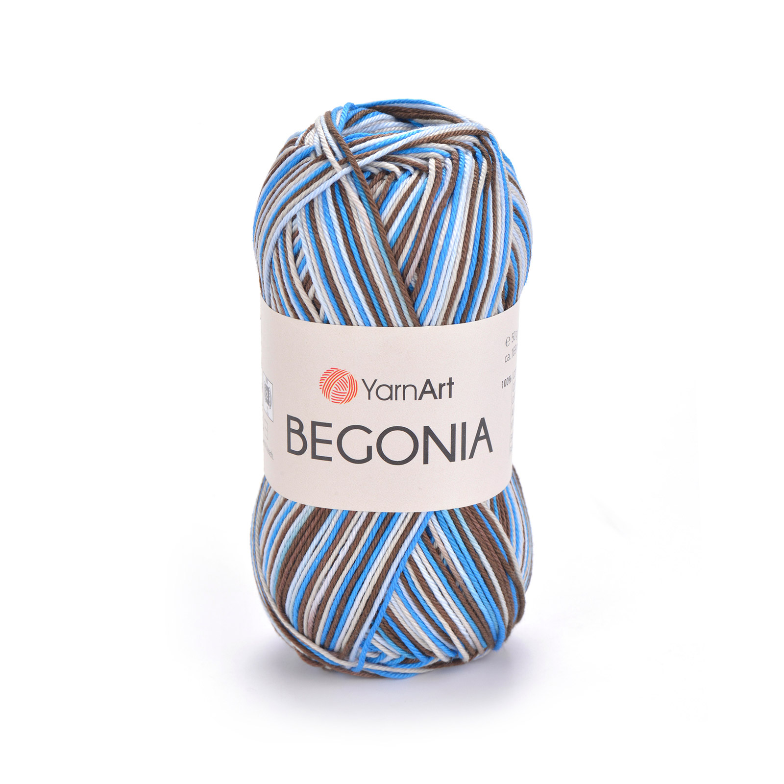 yarnart begonia melange - sea (505) - 50gr (169mt) | 1pc