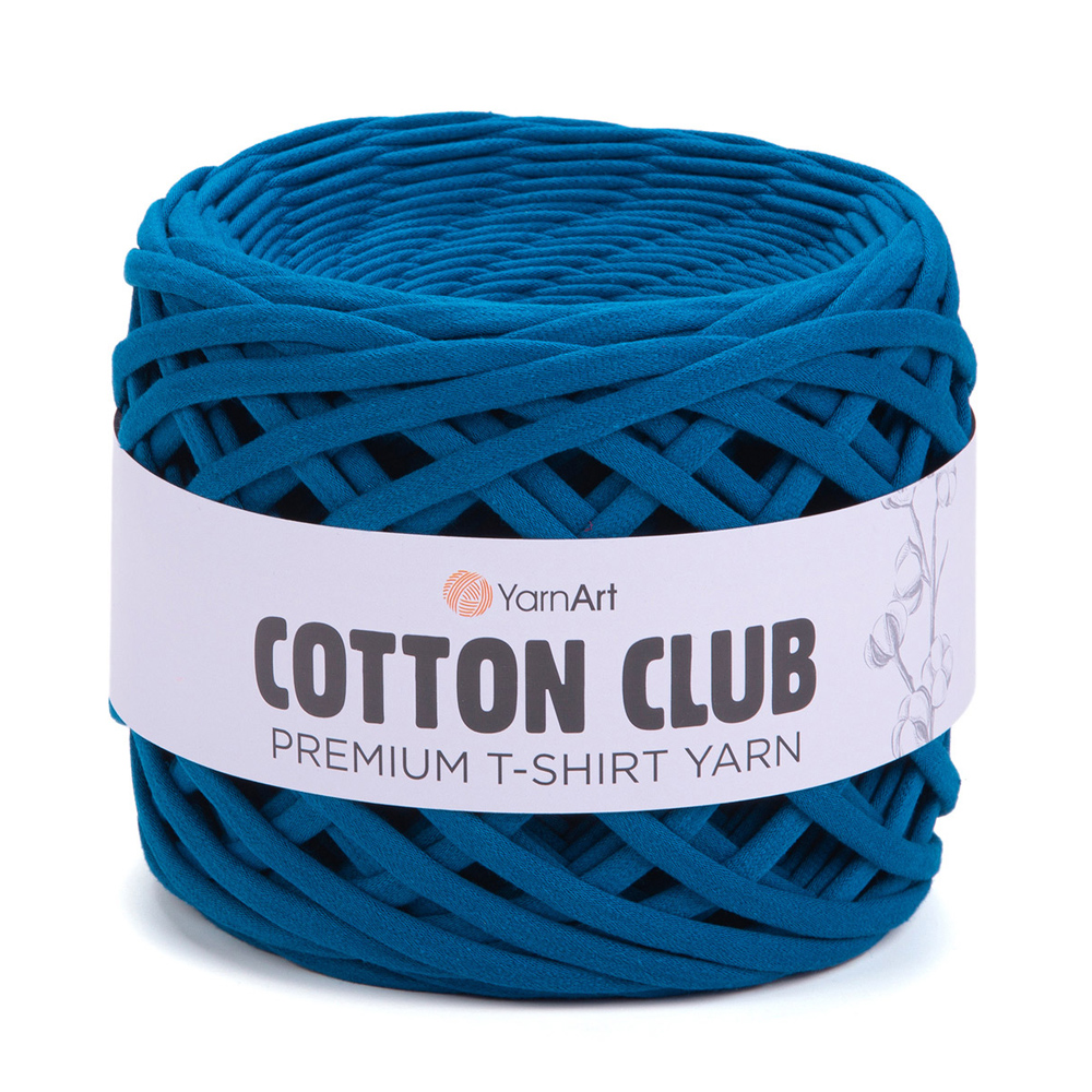 yarnart cotton club - petrol blau (7327) - 310gr (110mt) | 1st
