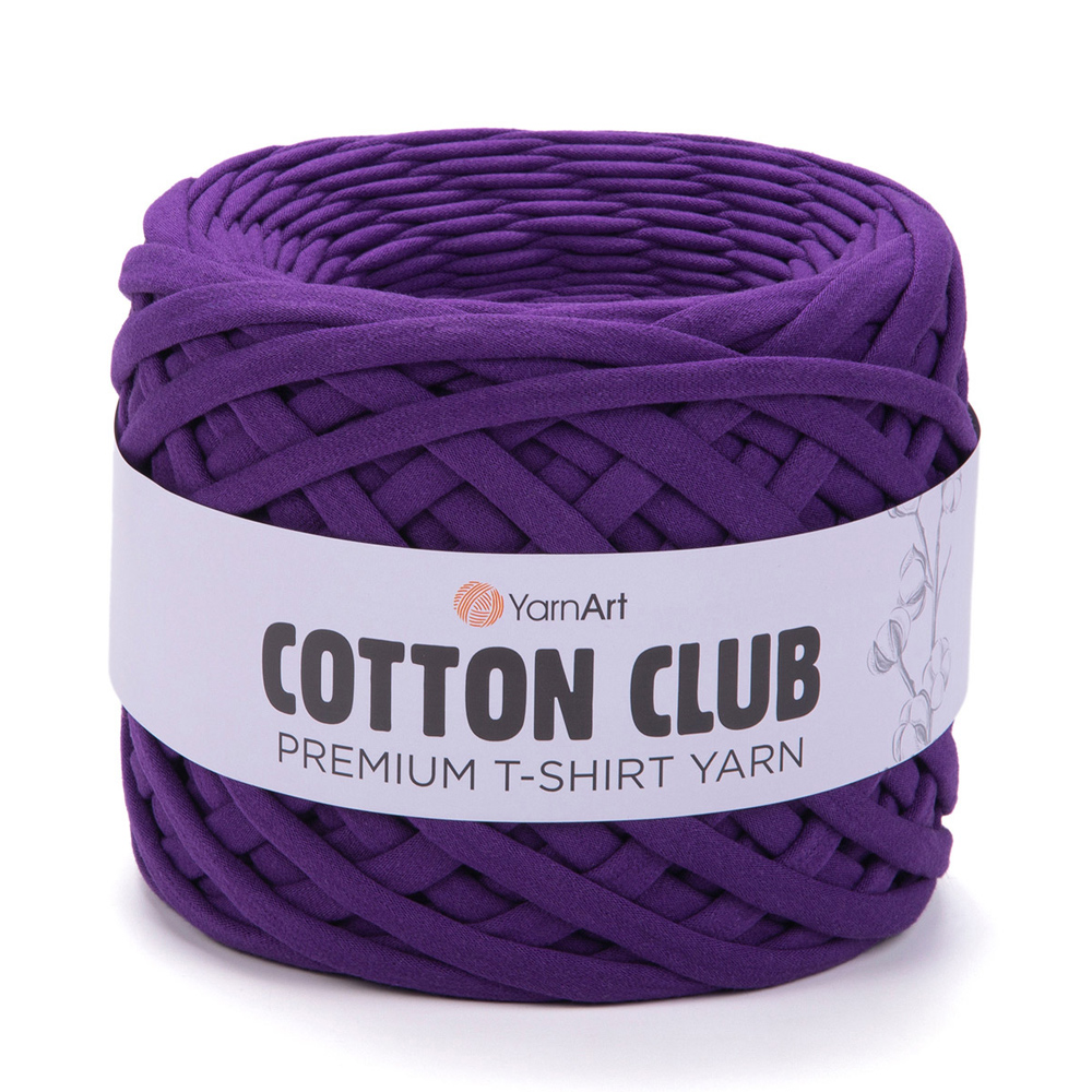 yarnart cotton club - purple (7351) - 310gr (110mt) | 1pc
