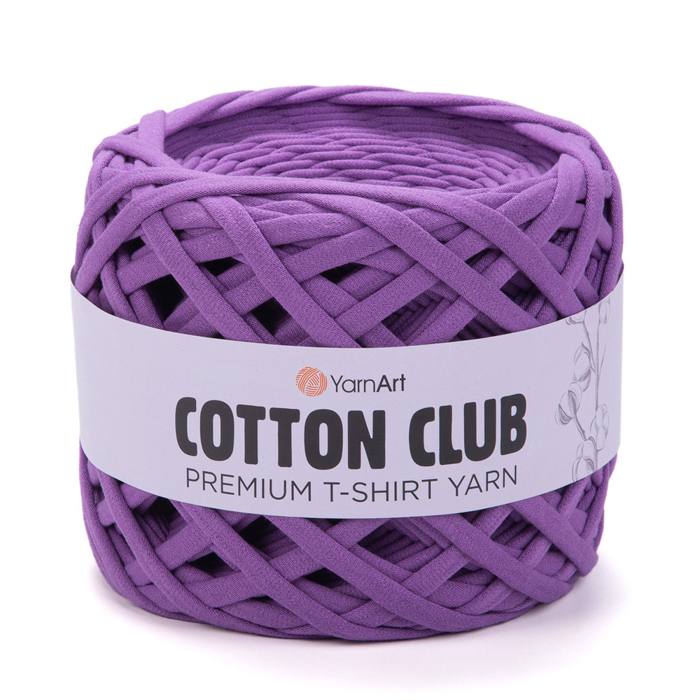 yarnart cotton club - dark lavender (7352) - 310gr (110mt) | 1pc