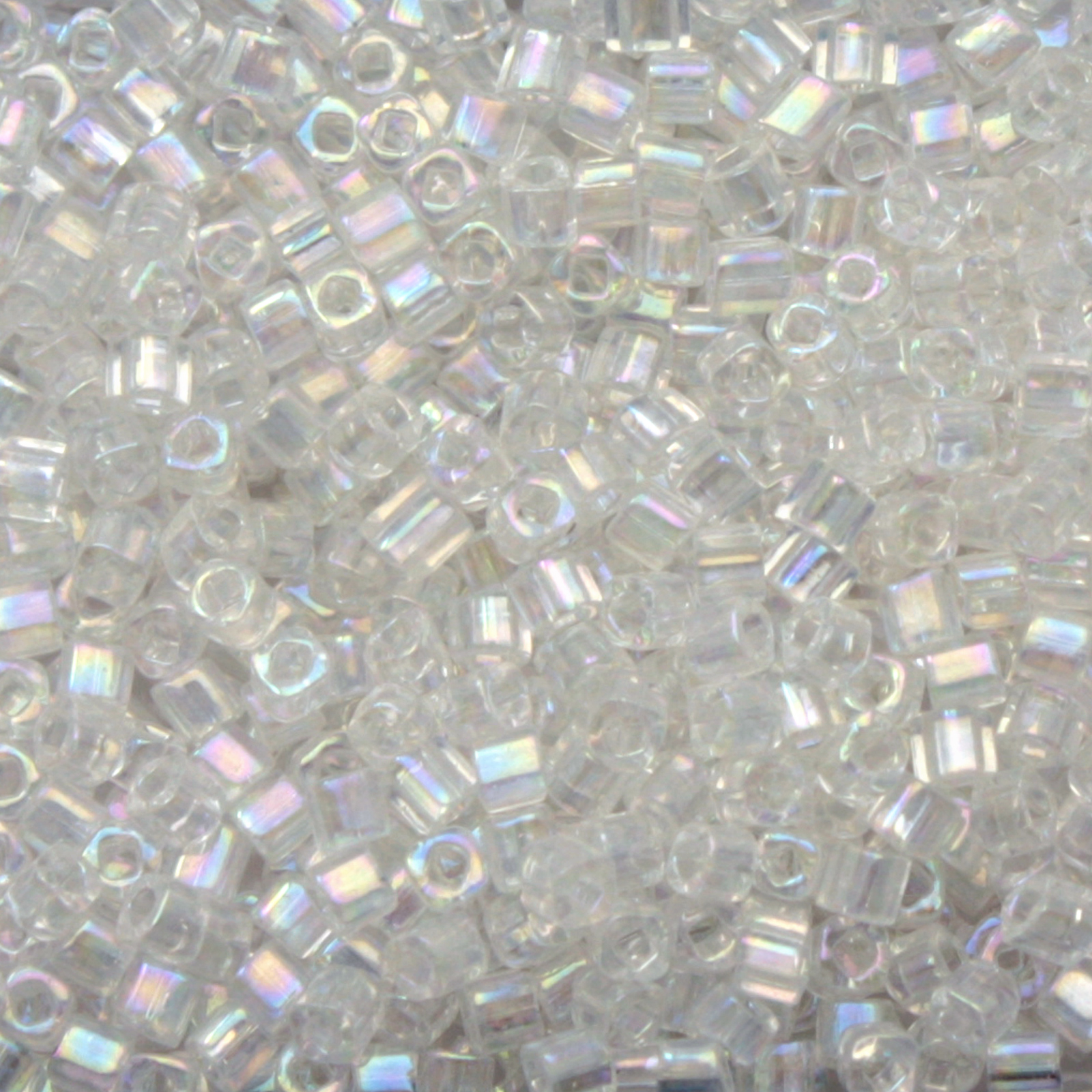 cube perlen toho 1,5mm transparent rainbow crystal (161) | 10gr