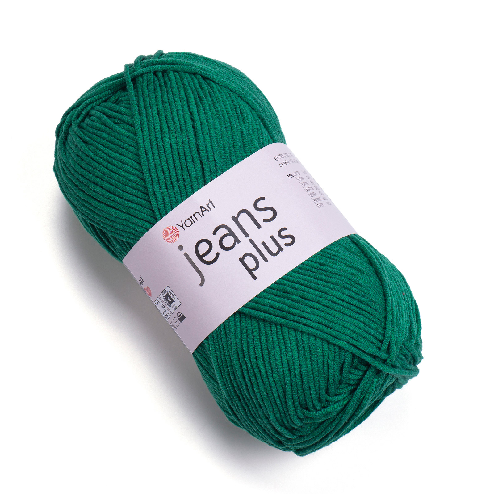 yarnart jeans plus - emerald (52) - 100gr (160mt) | 1pc