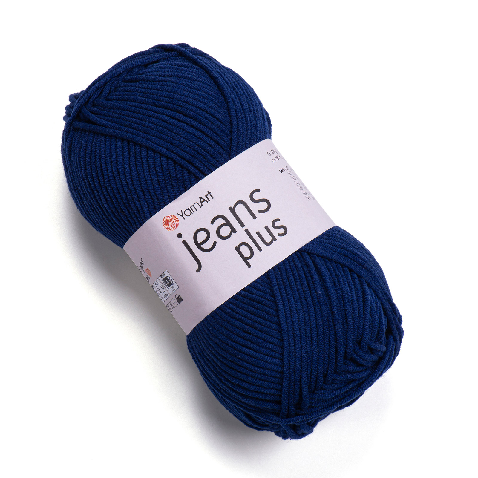 yarnart jeans plus - navy (54) - 100gr (160mt) | 1pc