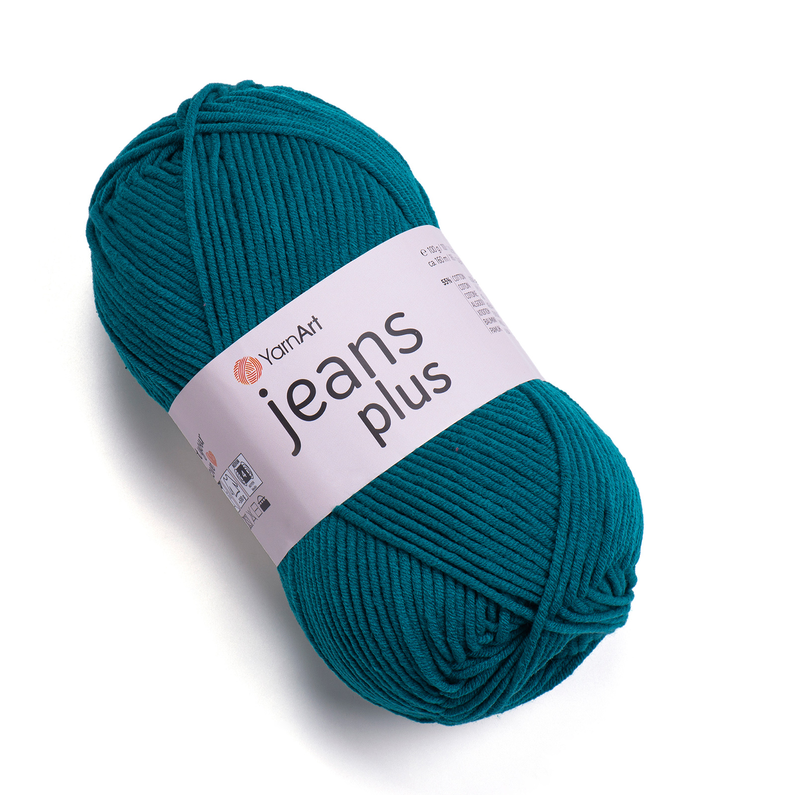yarnart jeans plus - teal (63) - 100gr (160mt) | 1pc