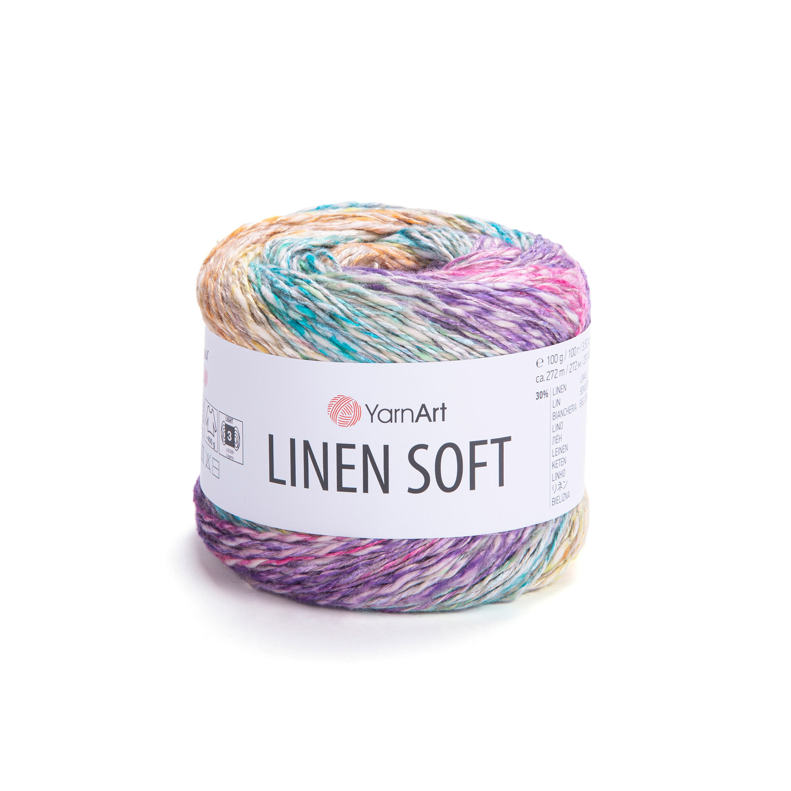 yarnart linen soft - unicorn (7401) - 100gr (272mt) | 1pc
