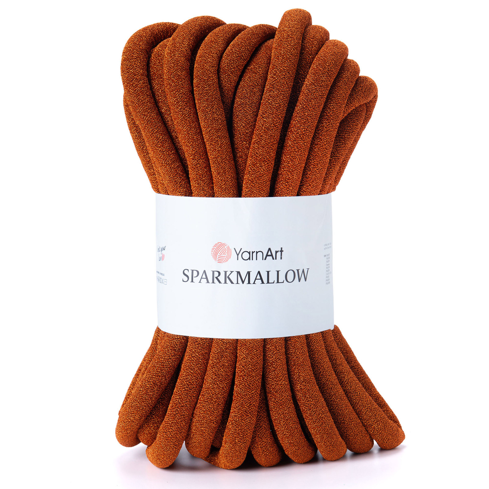 yarnart sparkmallow - kupfer (6303) 850gr (30mt) | 1st