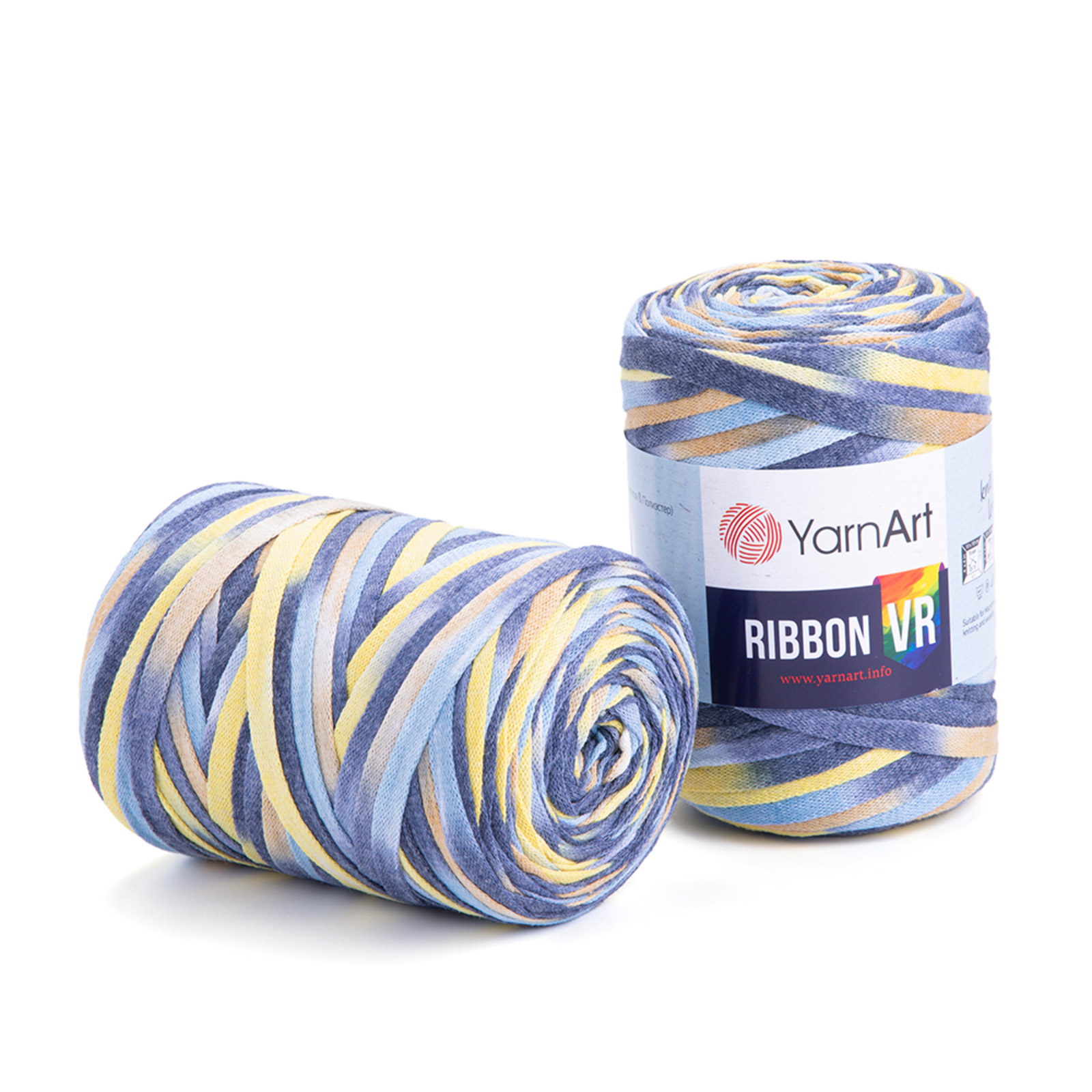 yarnart ribbon vr - ariel (915) - 250gr (125mt) | 1st