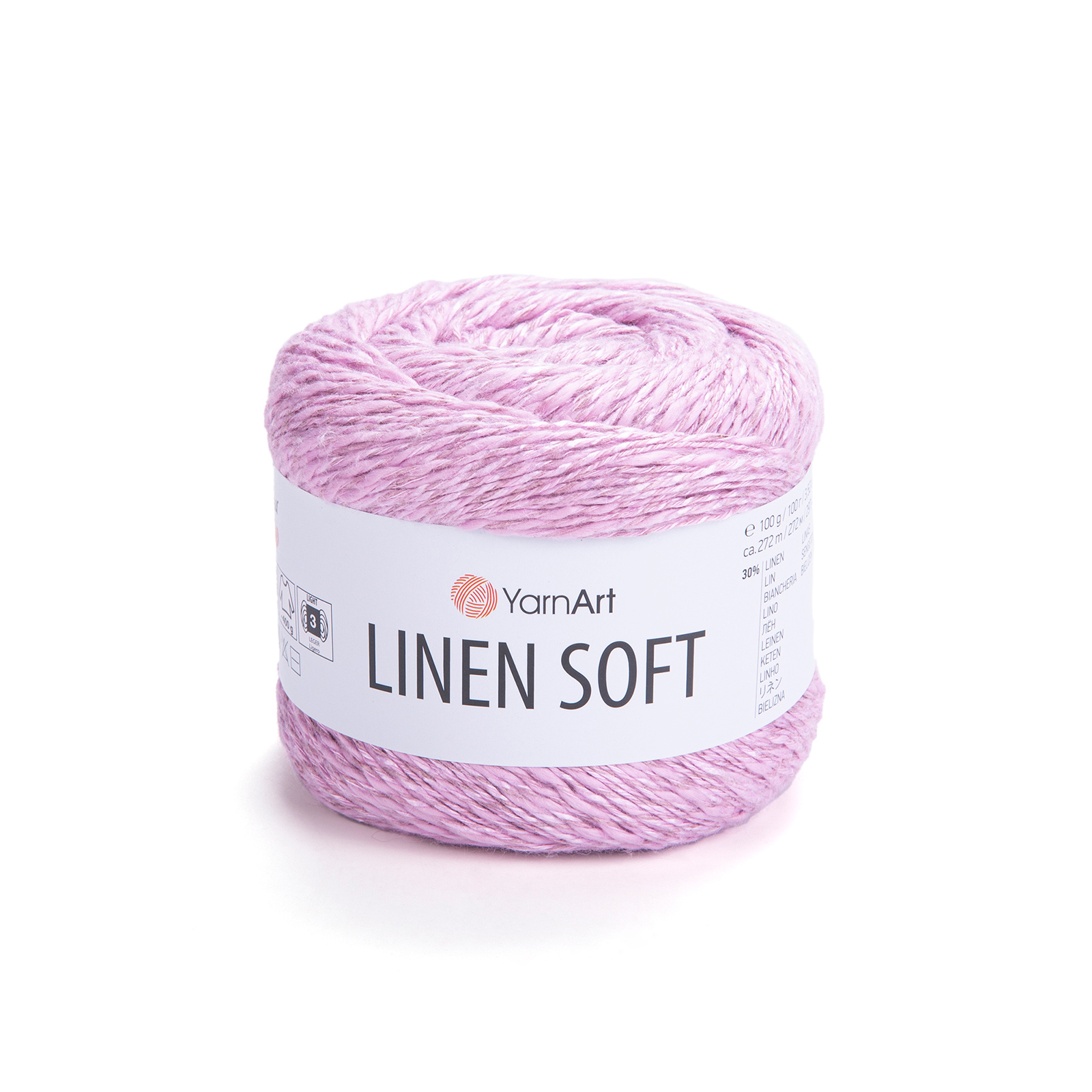 yarnart linen soft - lilac (7321) - 100gr (272mt) | 1pc
