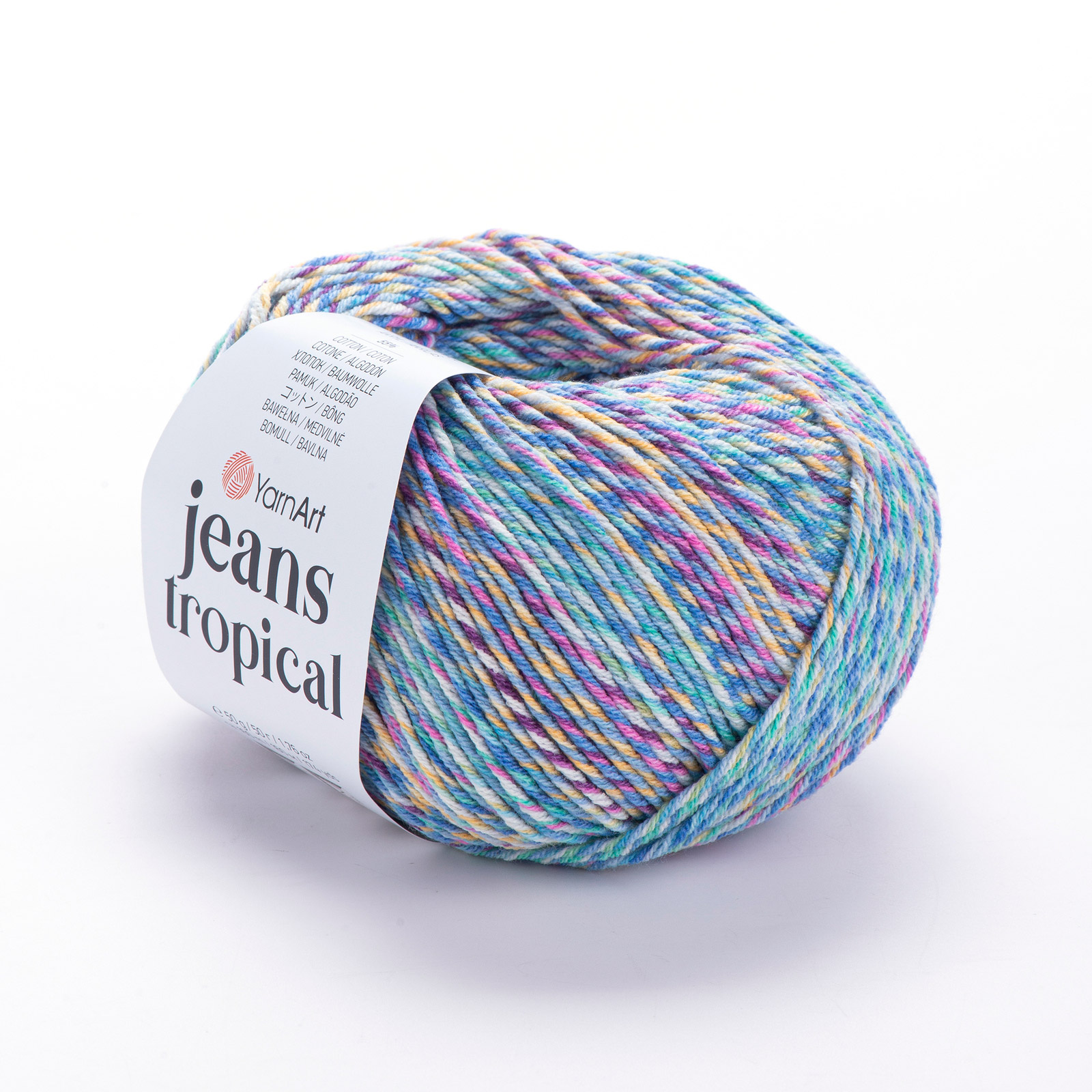 yarnart jeans tropical - mermaid (618) - 50gr (160mt) | 1pc
