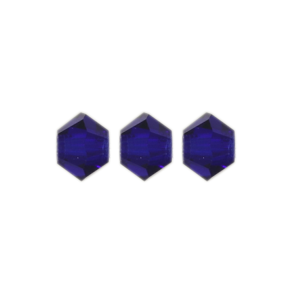 bicone preciosa cobalt blue 3mm | 40pc