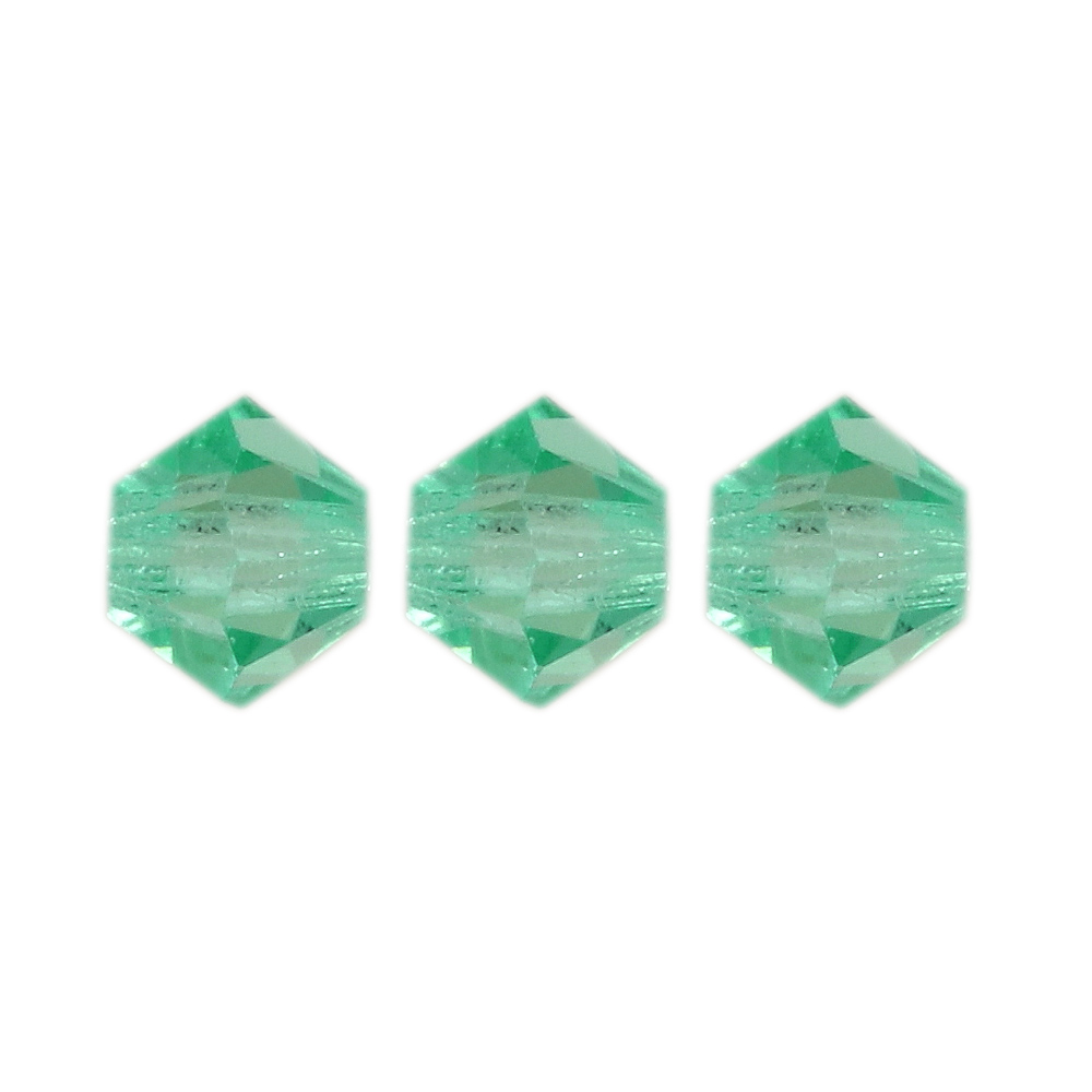 bicone preciosa caribbean sea 4mm | 40pc