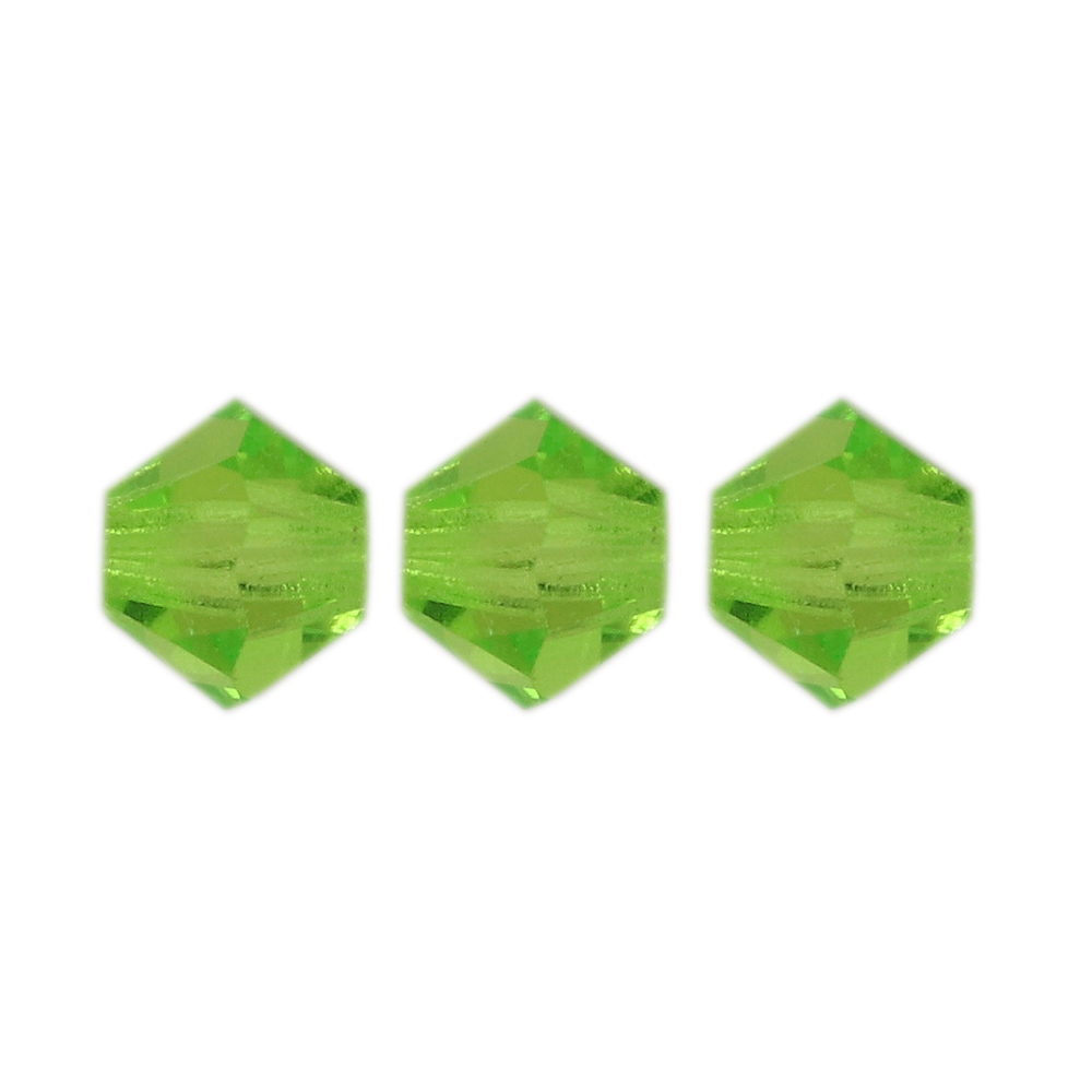 bicone preciosa limecicle 4mm | 40pc