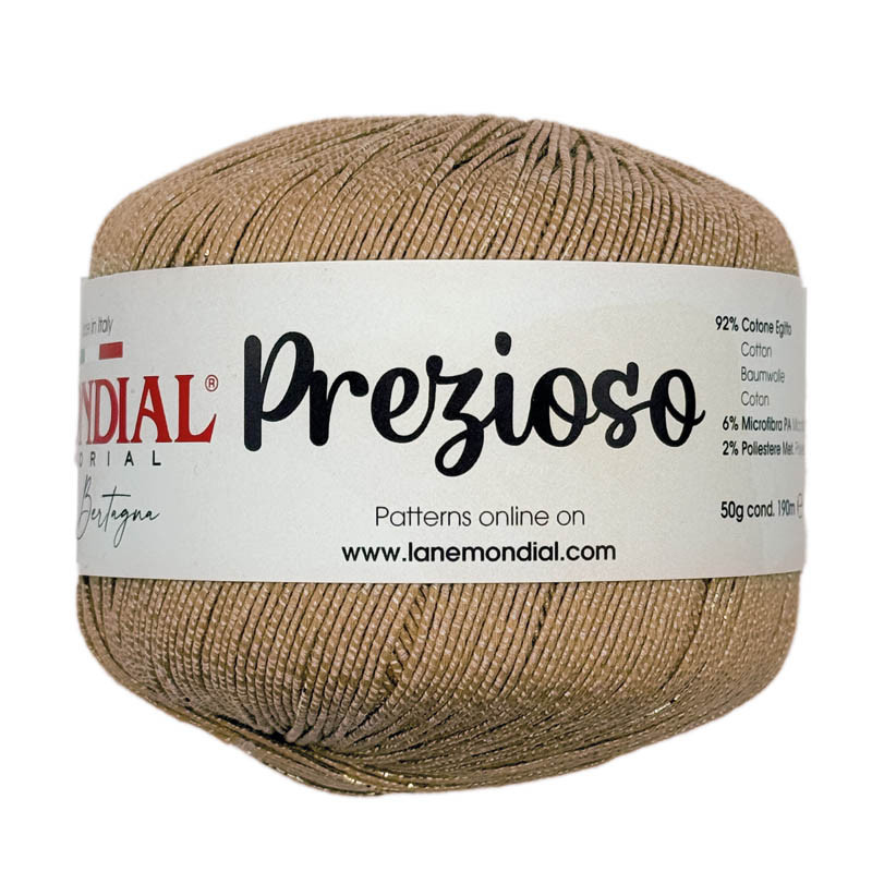 prezioso mondial - hazelnut (891) - 50gr (190mt) | 1pc