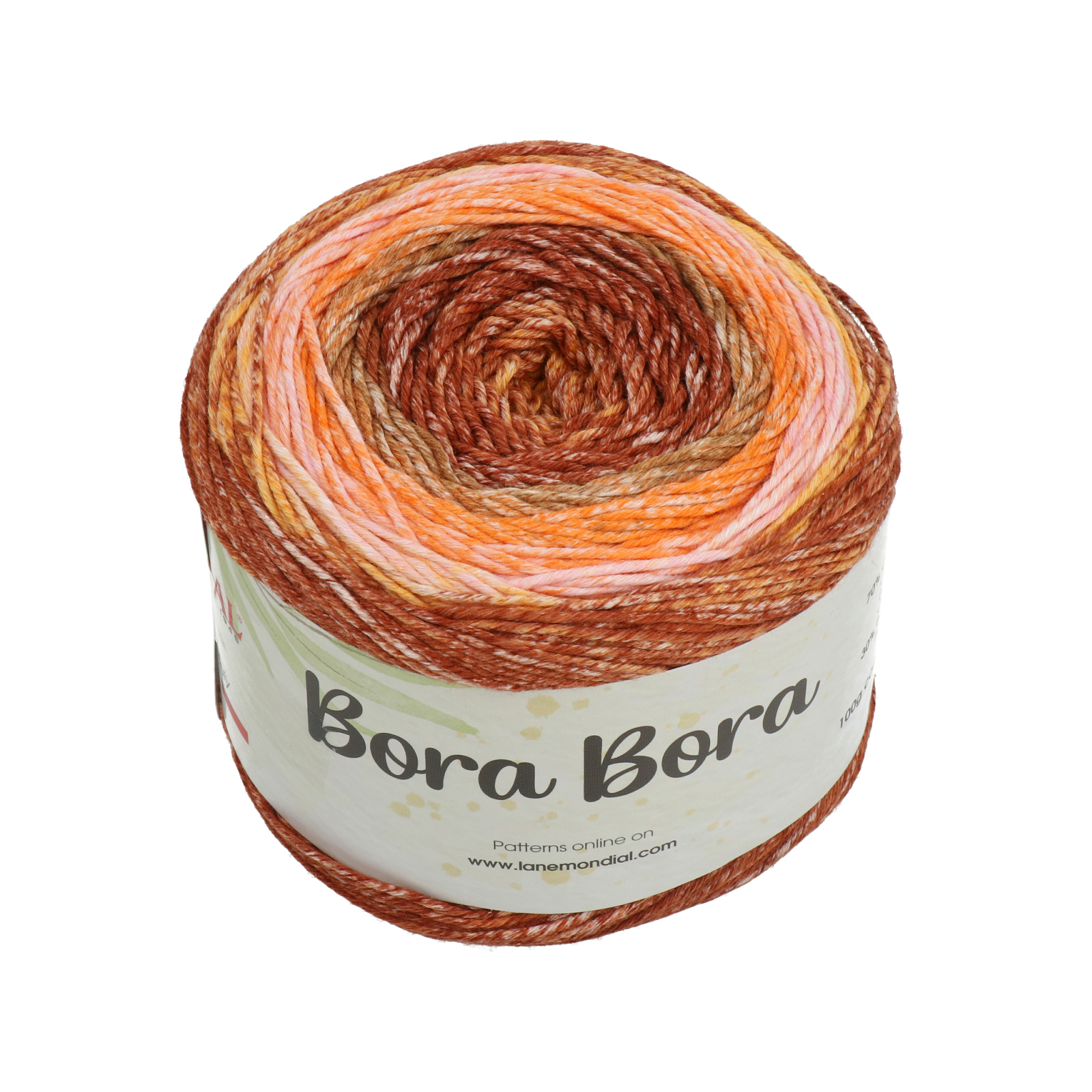 bora bora mondial - yellow/pink/orange/rust (950) - 100gr (280mt) | 1pc