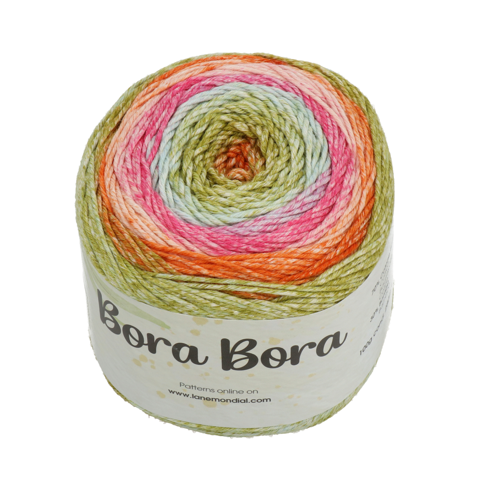 bora bora mondial - yellow/acid/orange/pink (953) - 100gr (280mt) | 1pc