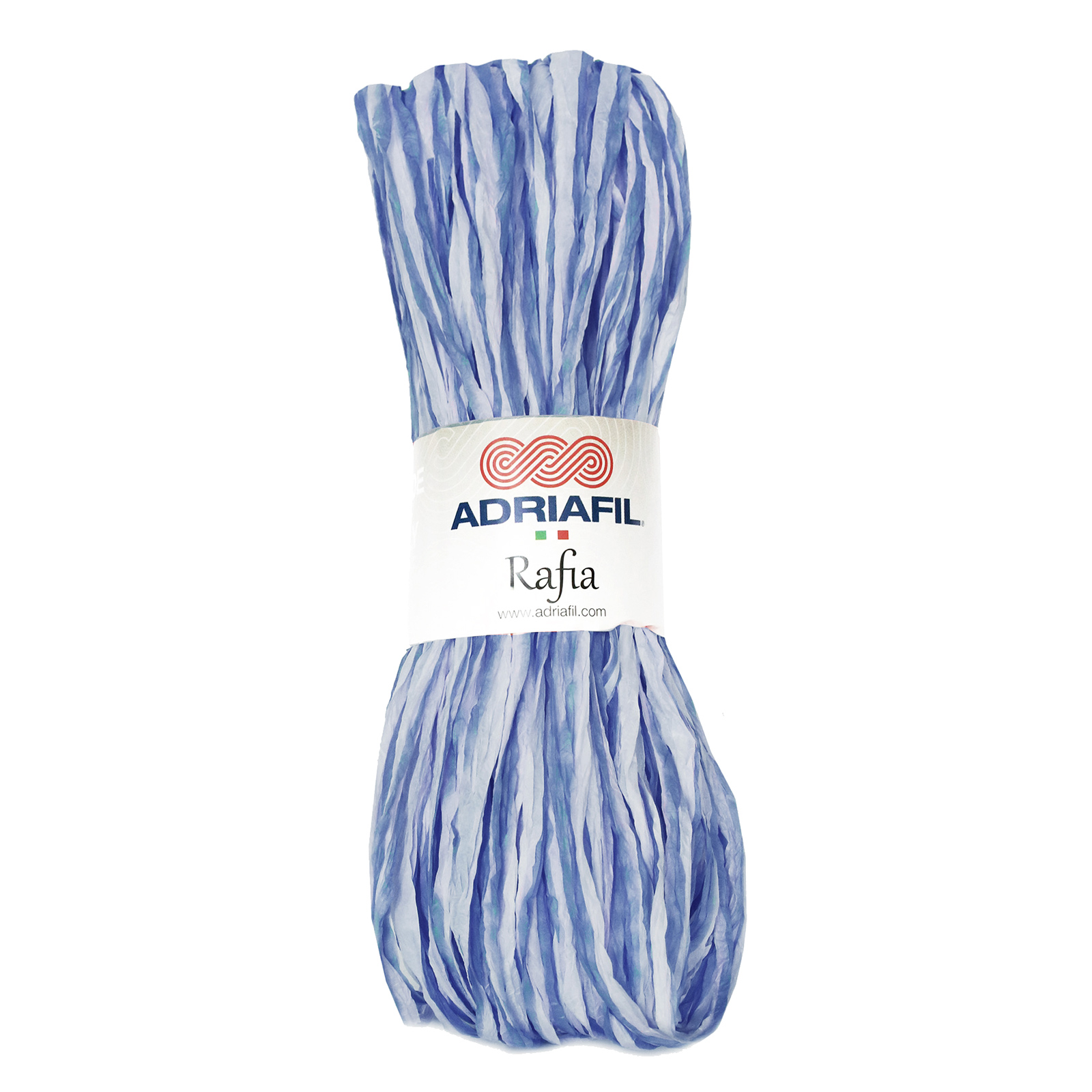 adriafil rafia - blue melange (20) - 50gr | 1pc