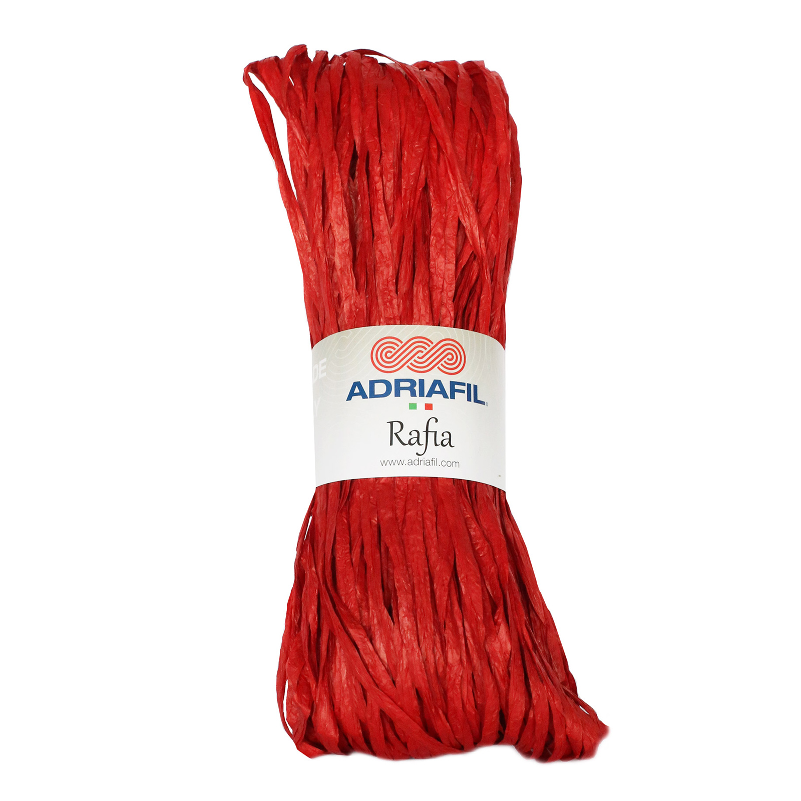 adriafil rafia - rosso (71) - 50gr | 1pc