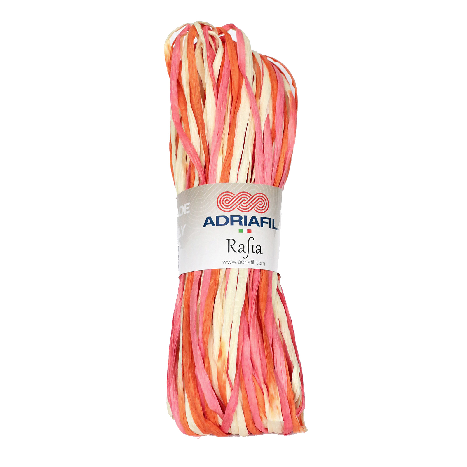 adriafil rafia - red melange (92) - 50gr | 1pc