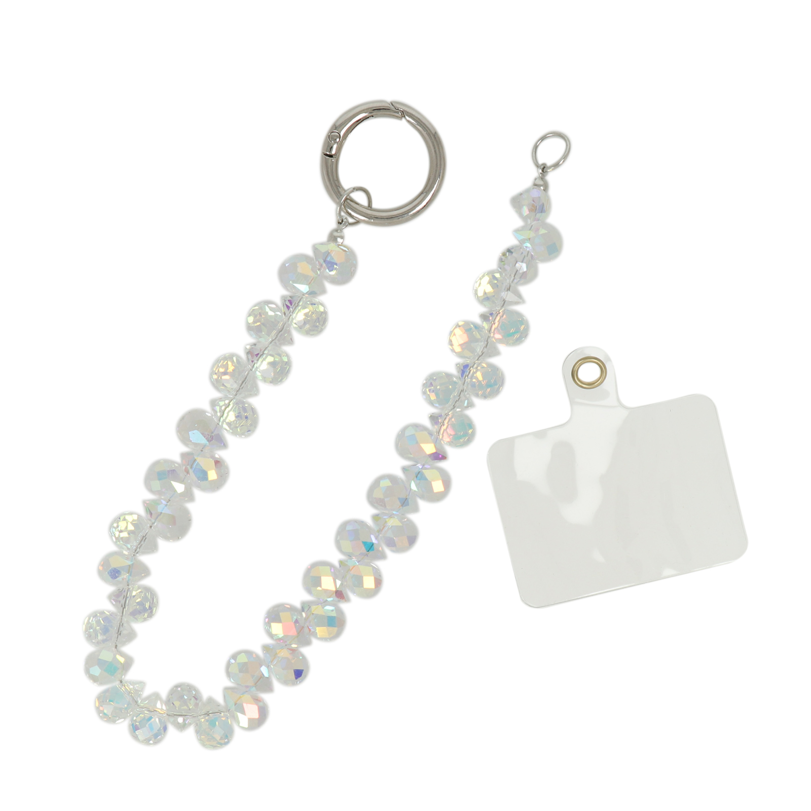 bag charm aus perlen - briolette crystal ab 15cm | 1st