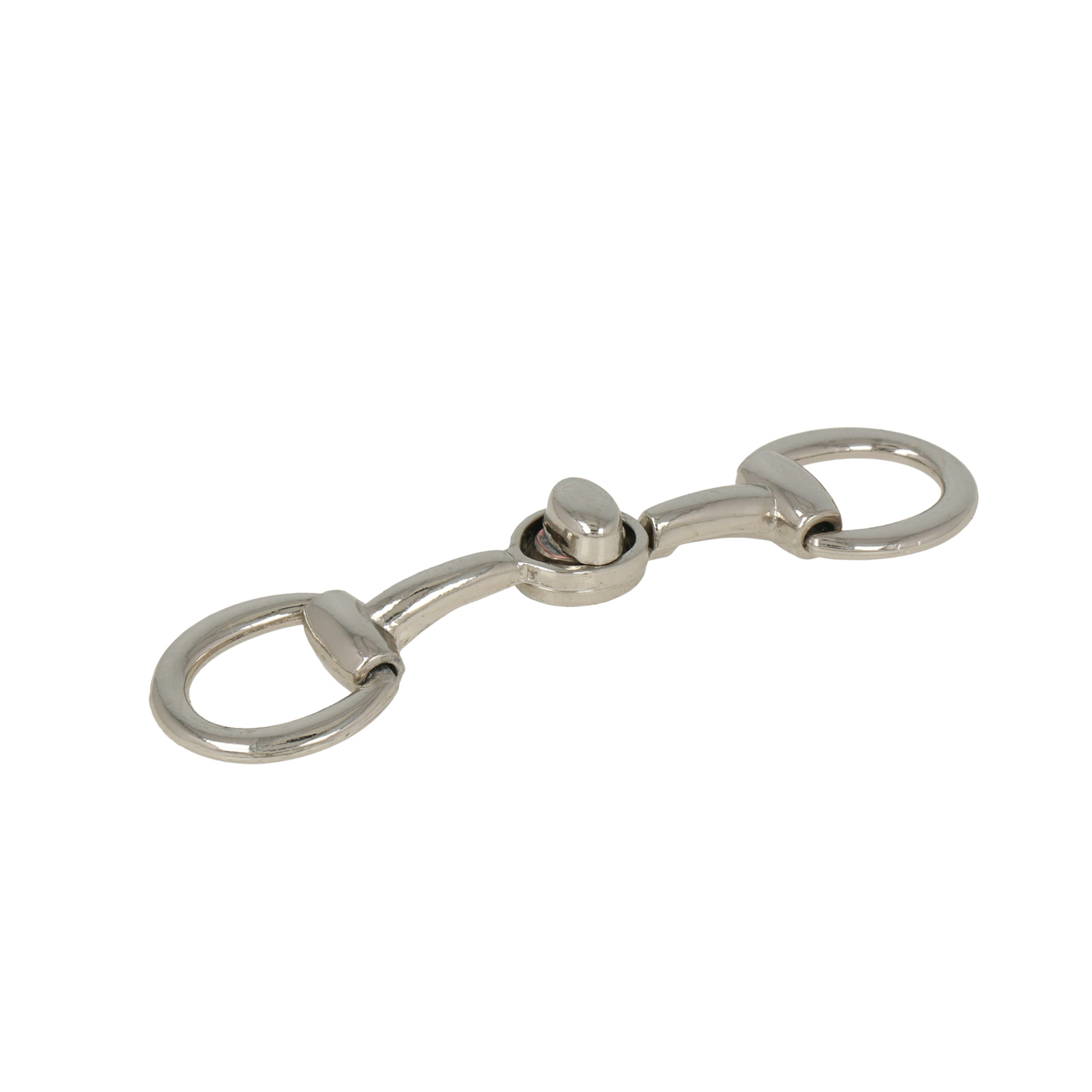 bag clasp silver turn clasp oval 80x20mm | 1pc