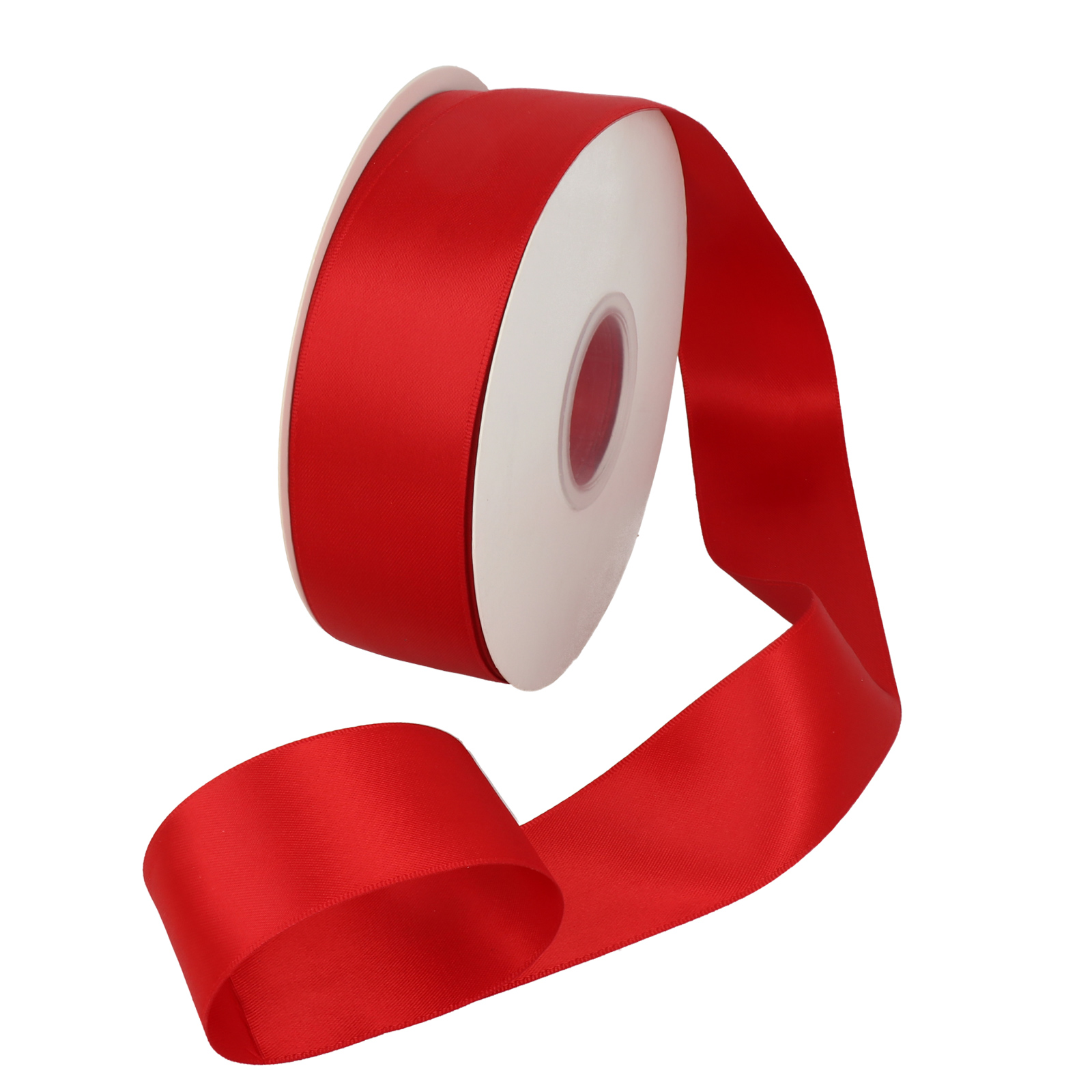 satin ribbon hobbybag - red 40mm - 45,7mt | 1pc