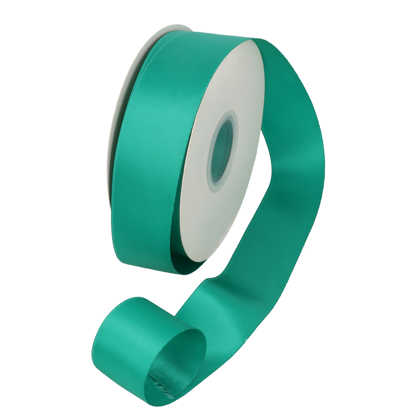 satin ribbon hobbybag - teal 40mm - 45,7mt | 1pc
