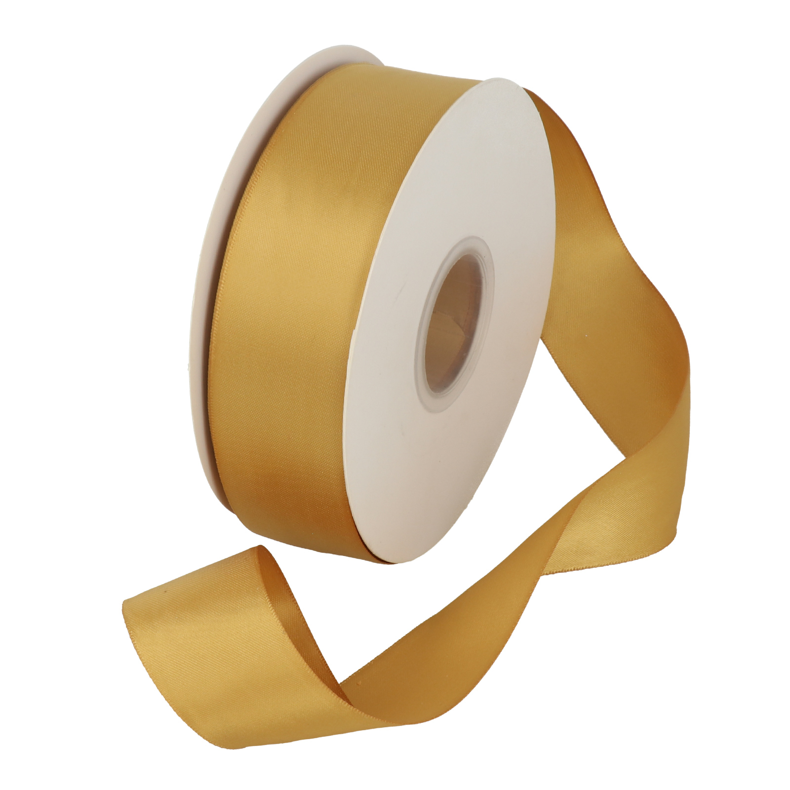 satin ribbon hobbybag - gold 40mm - 45,7mt | 1pc