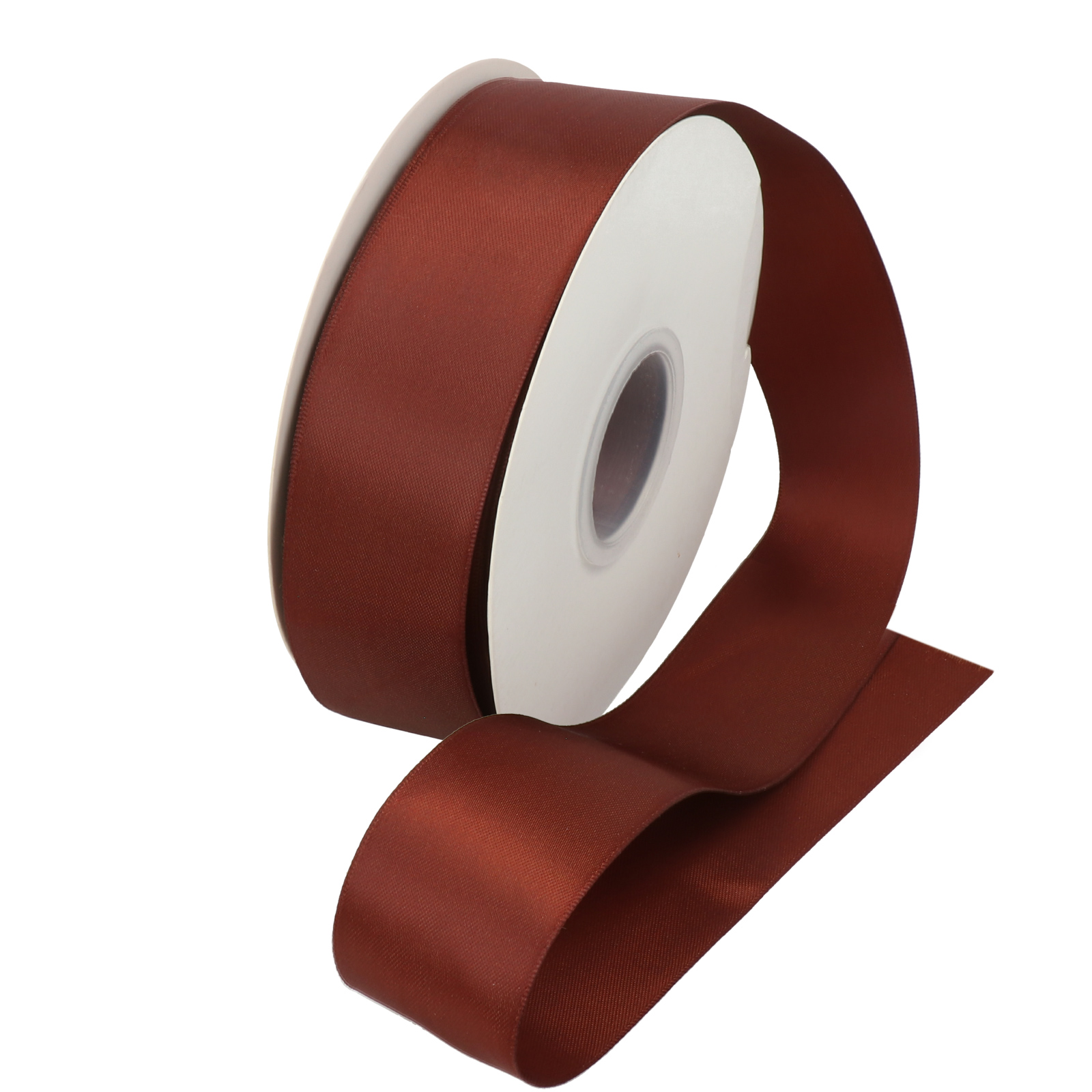 satin ribbon hobbybag - brown 40mm - 45,7mt | 1pc