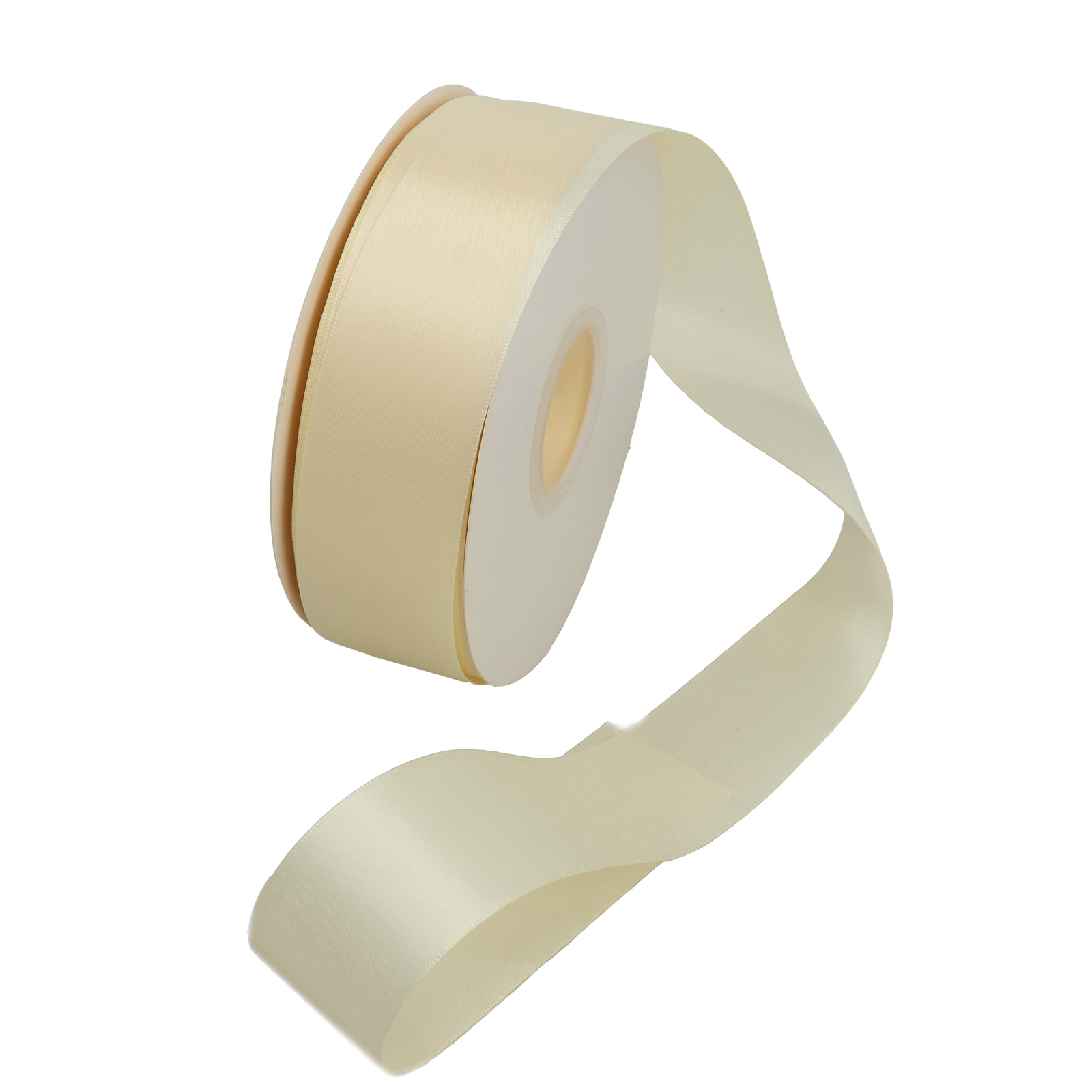 satin ribbon hobbybag - ivoiry 40mm - 45,7mt | 1pc