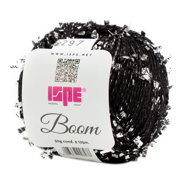 ispe boom - schwarz silber (529) - 50gr (125mt) | 1st