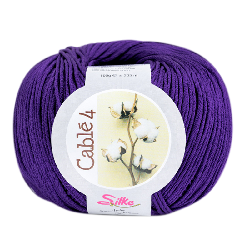 silke cablé 4 - purple (960) - 100gr (205mt) | 1pc